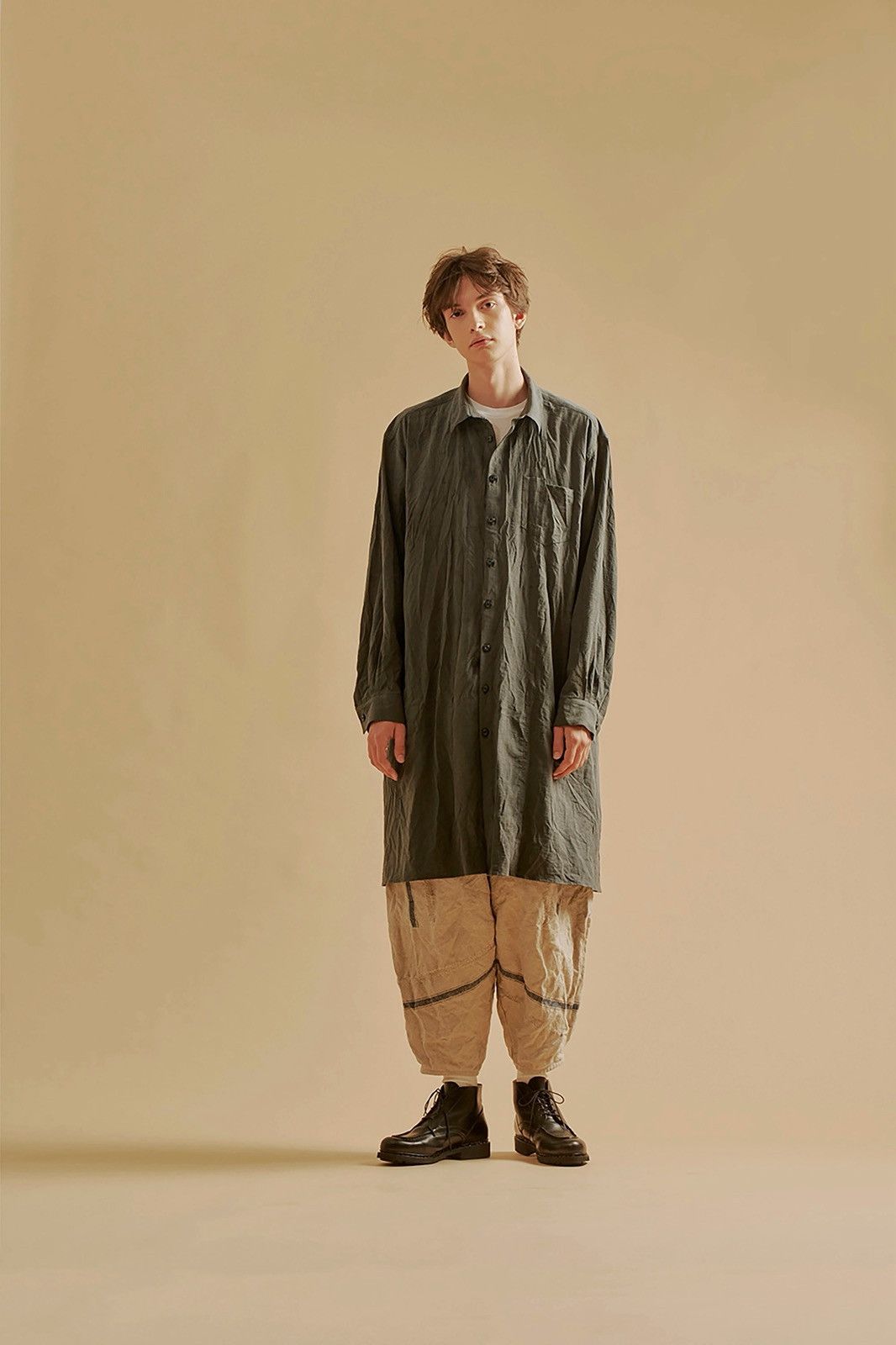 Paul Harnden Shoemakers PAUL HARNDEN LANCASHIRE TROUSER LINEN