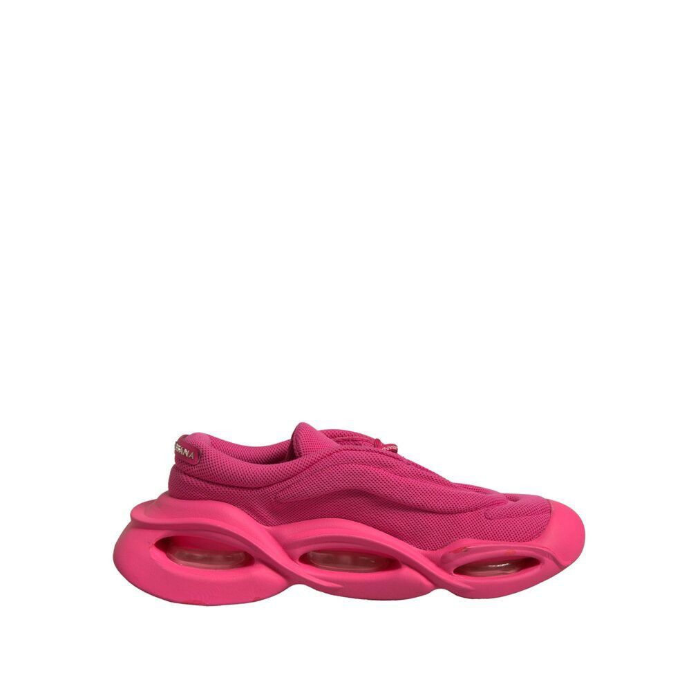 Dolce & Gabbana Dolce & Gabbana Pink Wave Low Top Lace Up Men Sneakers Shoes Size US 11 / EU 44 - 1 Thumbnail