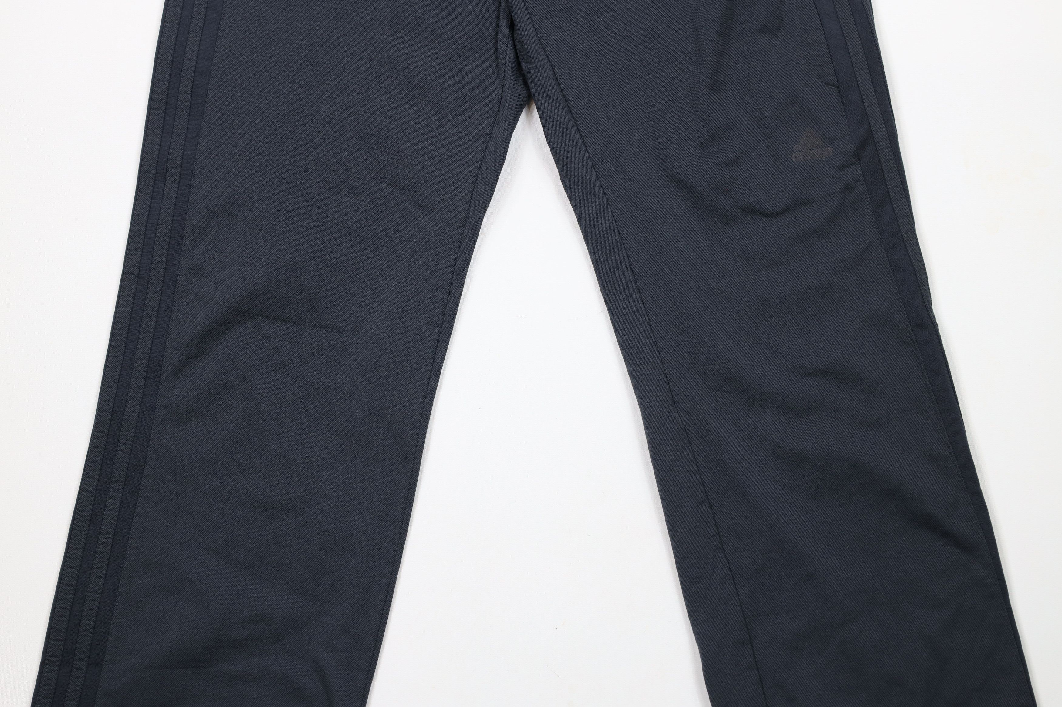 Adidas × Vintage Vintage Y2K Adidas Spell Striped Wide Leg Sweatpants Gray Size US 34 / EU 50 - 3 Thumbnail
