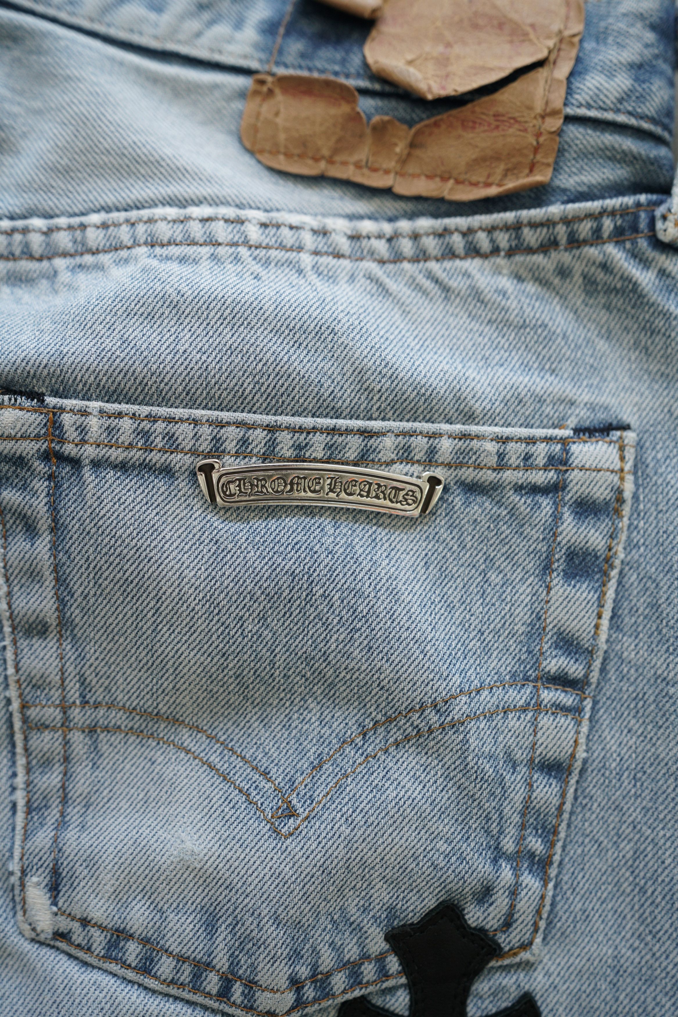 Amiri Jeans Black White Stripe 29