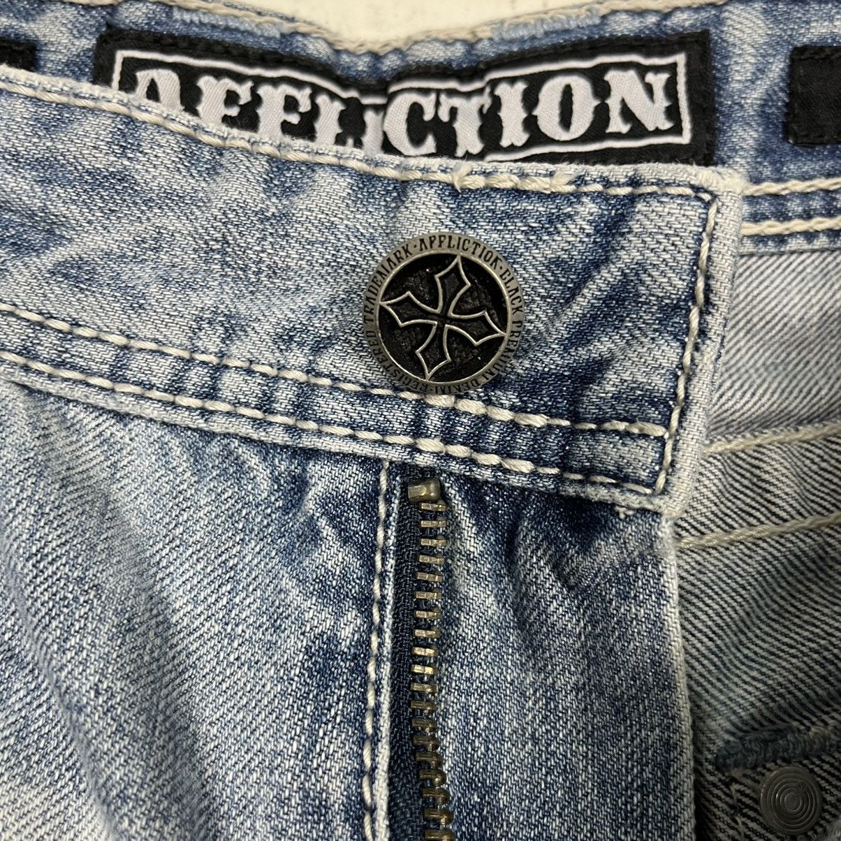 Affliction Vintage Affliction Embroidery Logo Denim Jeans Size US 32 / EU 48 - 17 Thumbnail