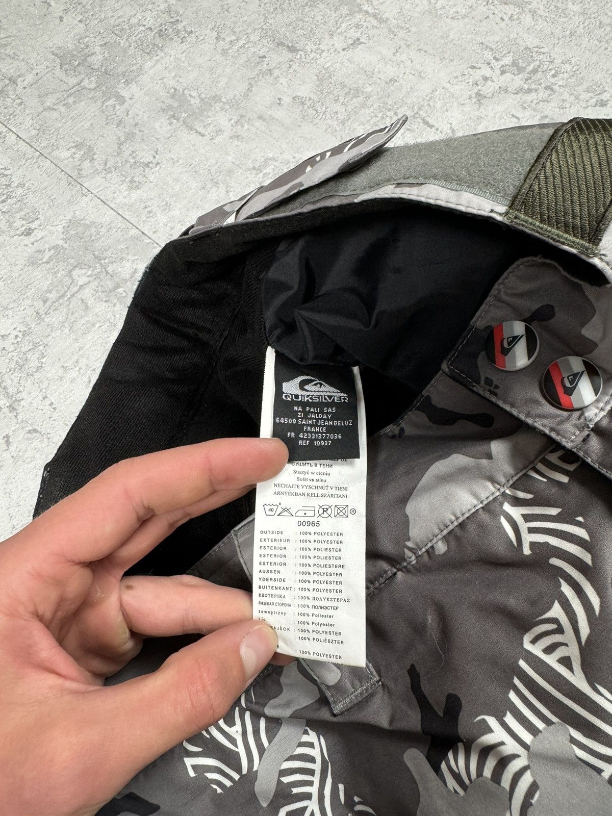 Quicksilver Quiksilver Utility Sherpa Printed Camo Ski Pants Size XL Size US 36 / EU 52 - 17 Thumbnail