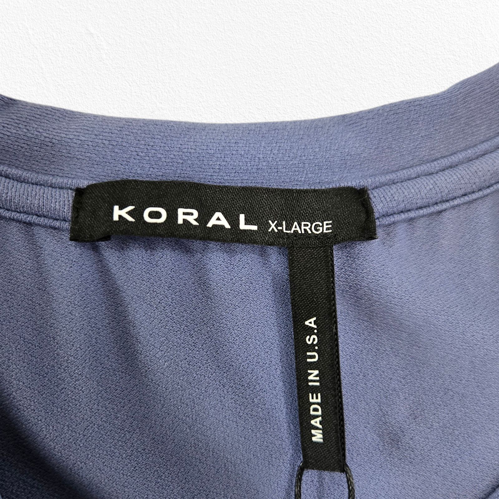 Other Leona Crepe Drawstring Athleisure Tank Blue Shadow Size XL Size XL / US 12-14 / IT 48-50 - 4 Thumbnail