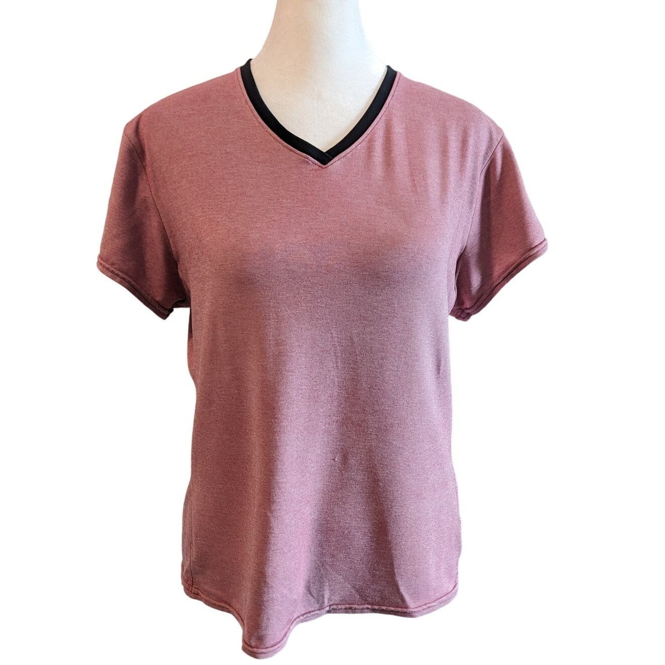 Other Title Nine Insport Athletic V-Neck Short Sleeve Tshirt Large Size L / US 10 / IT 46 - 1 Thumbnail