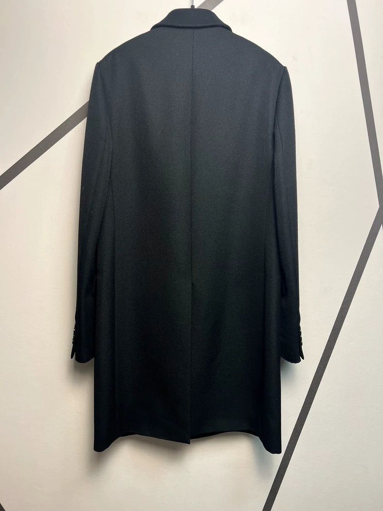 Dior Dior Homme DoubleBreasted Wool Blend Coat-2506 Size US L / EU 52-54 / 3 - 2 Thumbnail