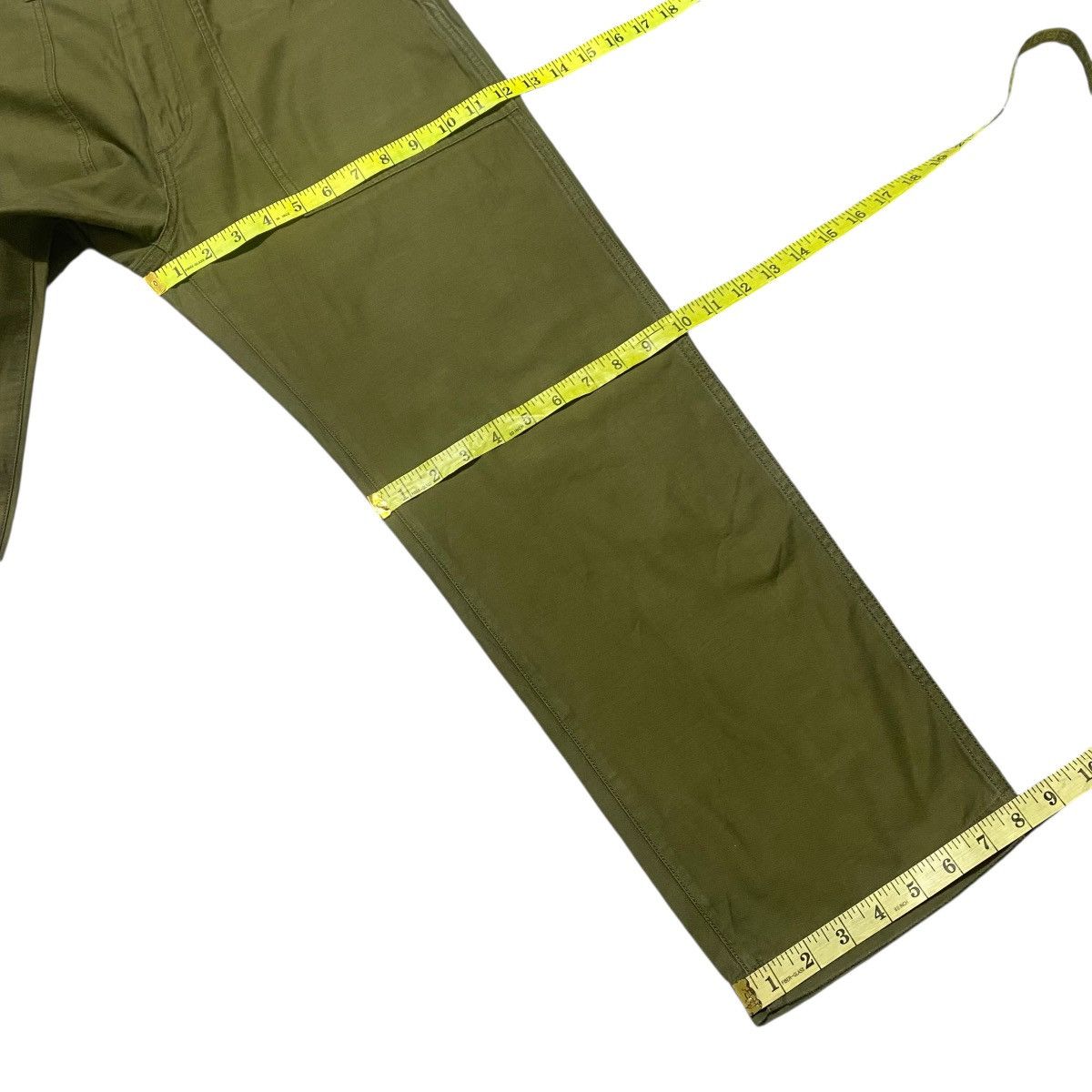 Japanese Brand Gung Ho Sateen Military Fatigue Pants Size US 33 - 18 Thumbnail