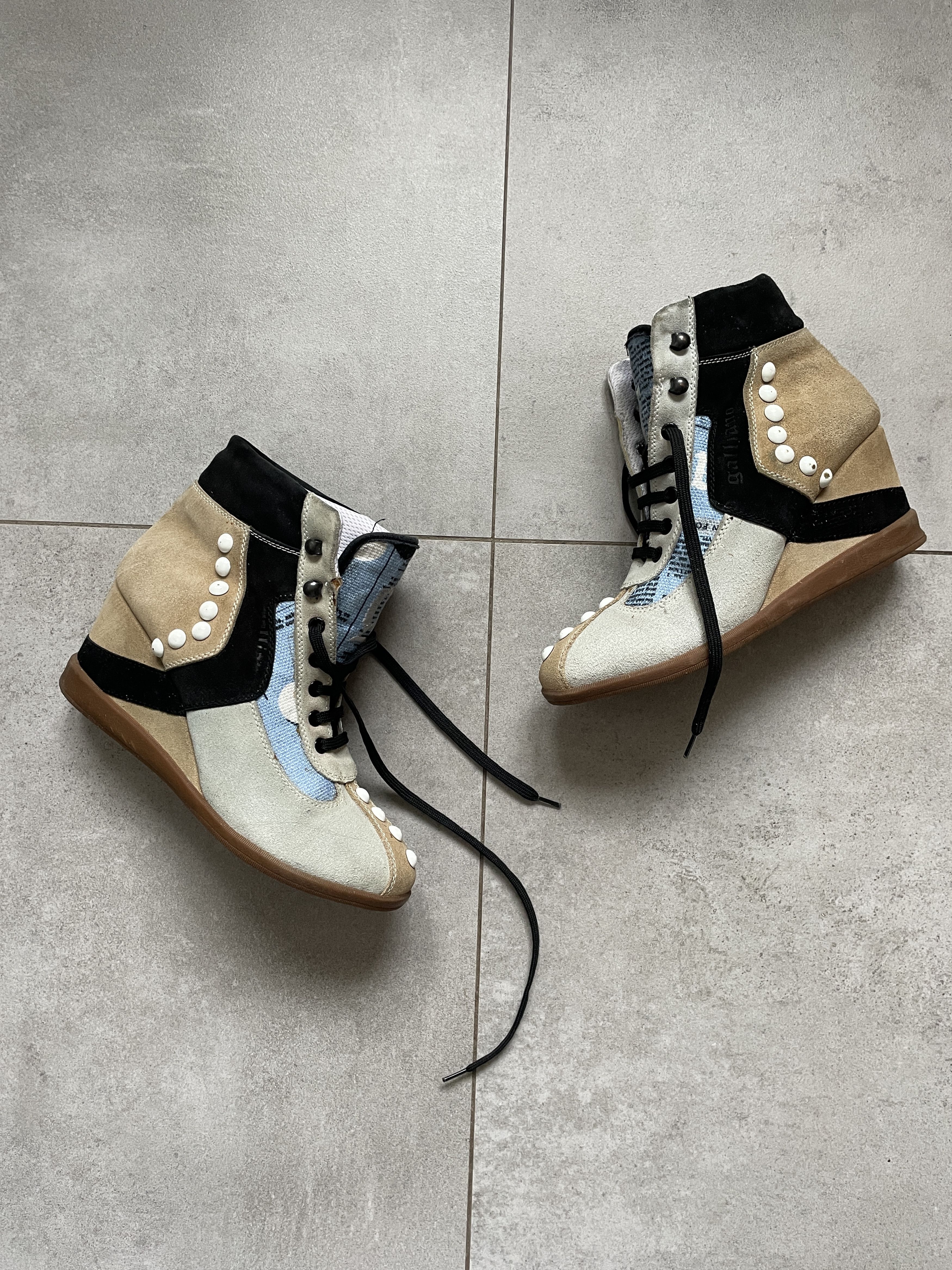 John Galliano Y2K JOHN GALLIANO ISABEL MARANT BECKET TYPE SHOES Size US 9 / IT 39 - 1 Thumbnail