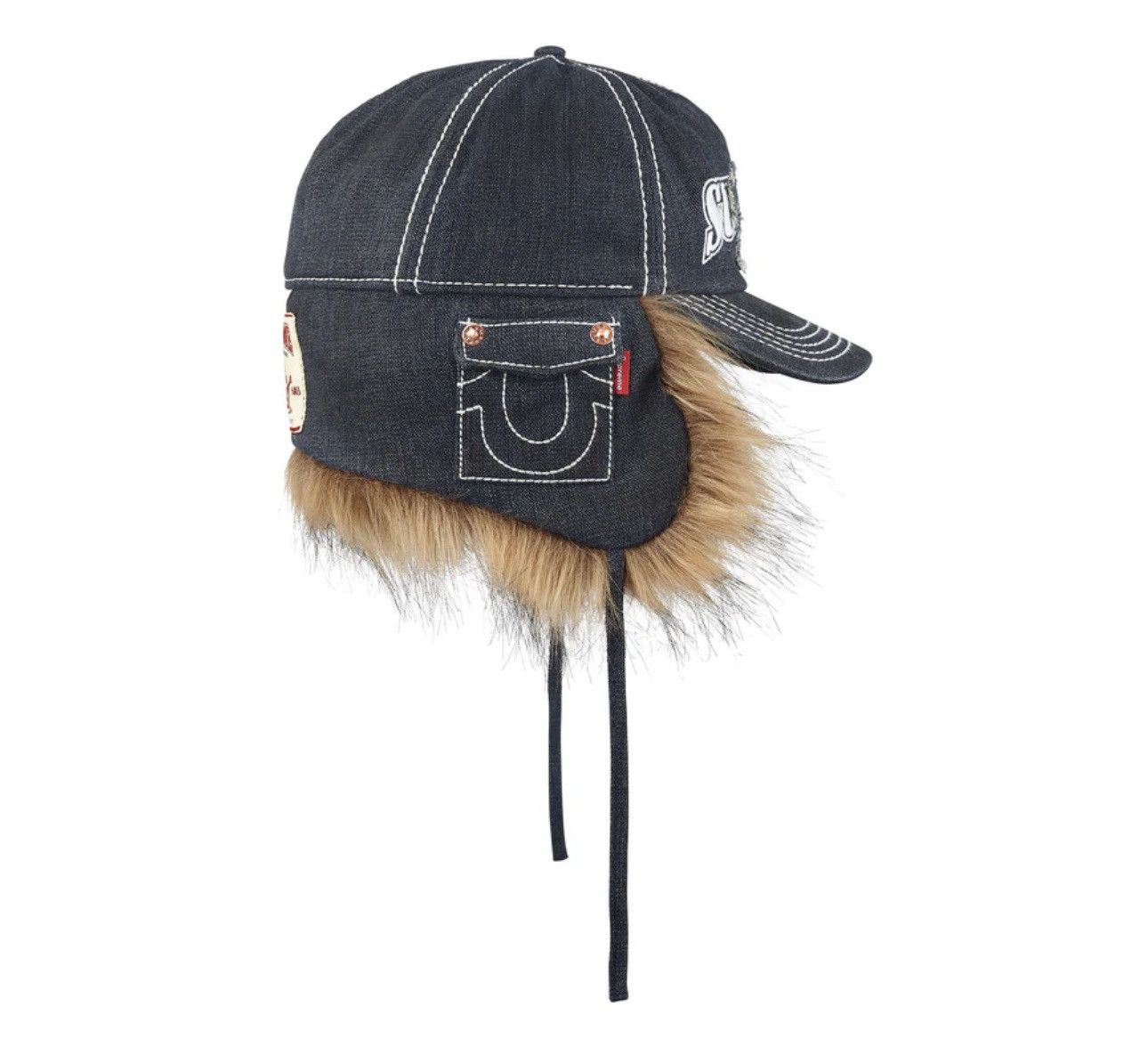 Supreme × True Religion Supreme True Religion Earflap 5 Panel Size ONE SIZE - 4 Thumbnail
