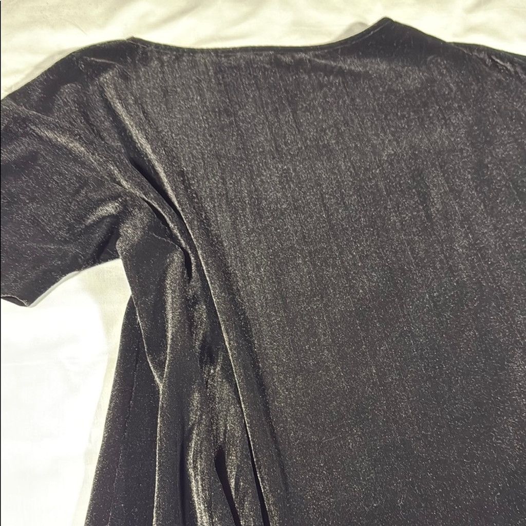 St. John St. John Black Boxy Relaxed Short Sleeve Tee Size L / US 10 / IT 46 - 10 Thumbnail