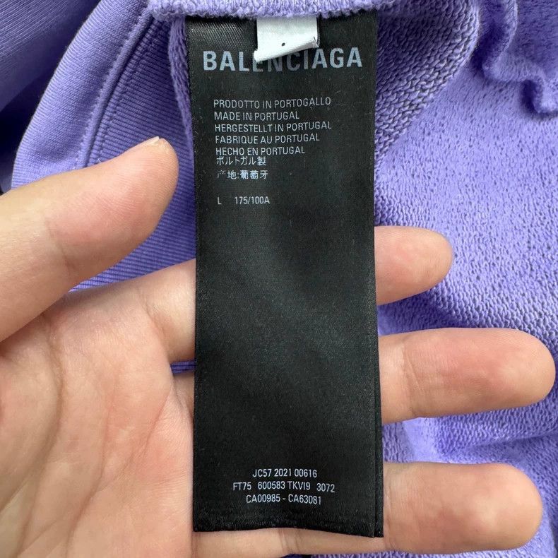 Balenciaga Balenciaga Cola embroidered hooded sweatshirt Size US M / EU 48-50 / 2 - 3 Thumbnail