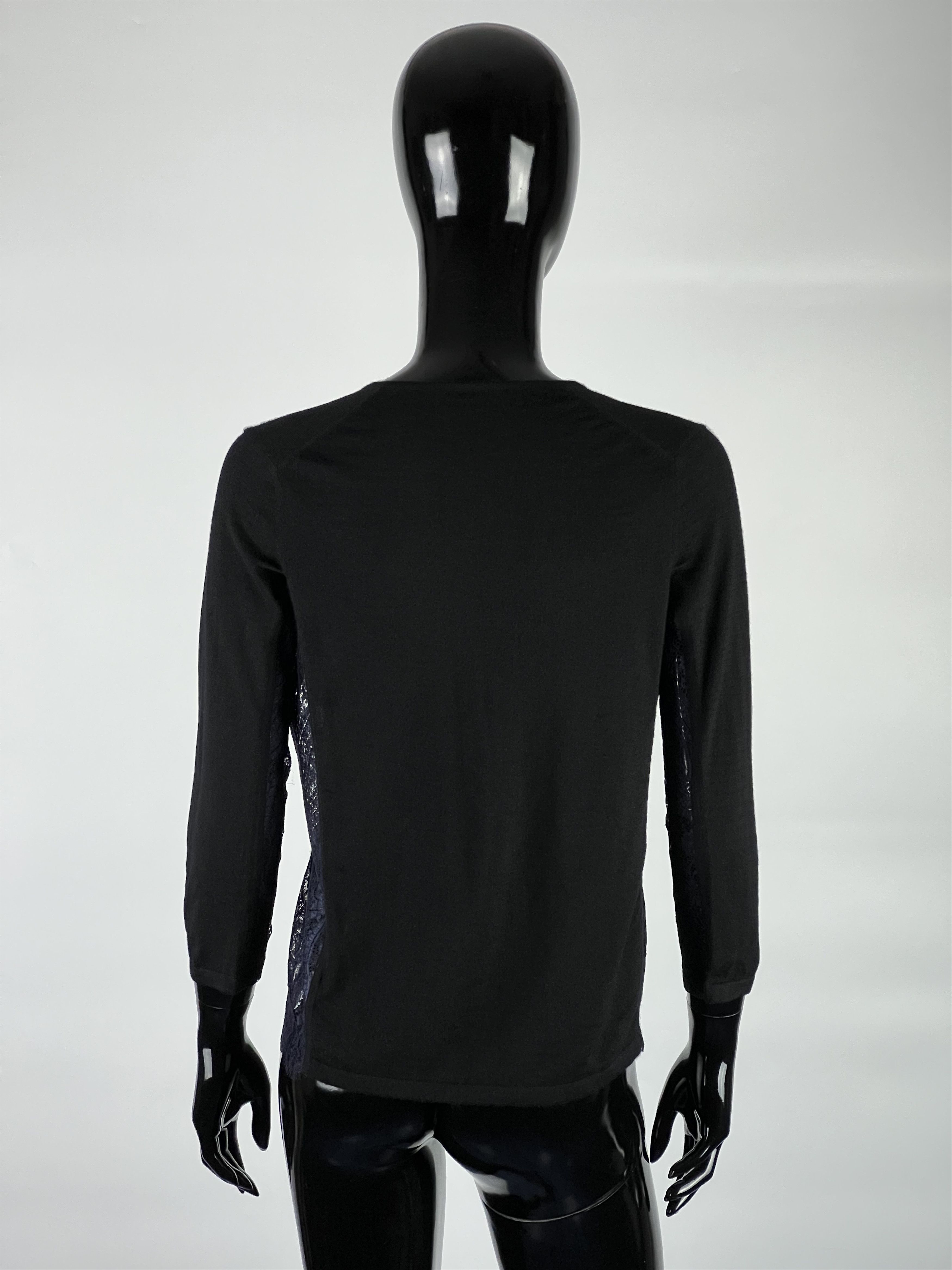 Bompard Eric Bompard Cashmere V-neck Top Sweater Size S Size S / US 4 / IT 40 - 3 Thumbnail