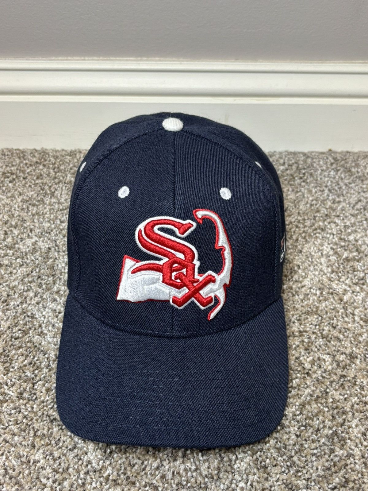 New Era Chicago White Sox Hat Cap New Era 59Fifty Baseball Capecod Size ONE SIZE - 2 Thumbnail