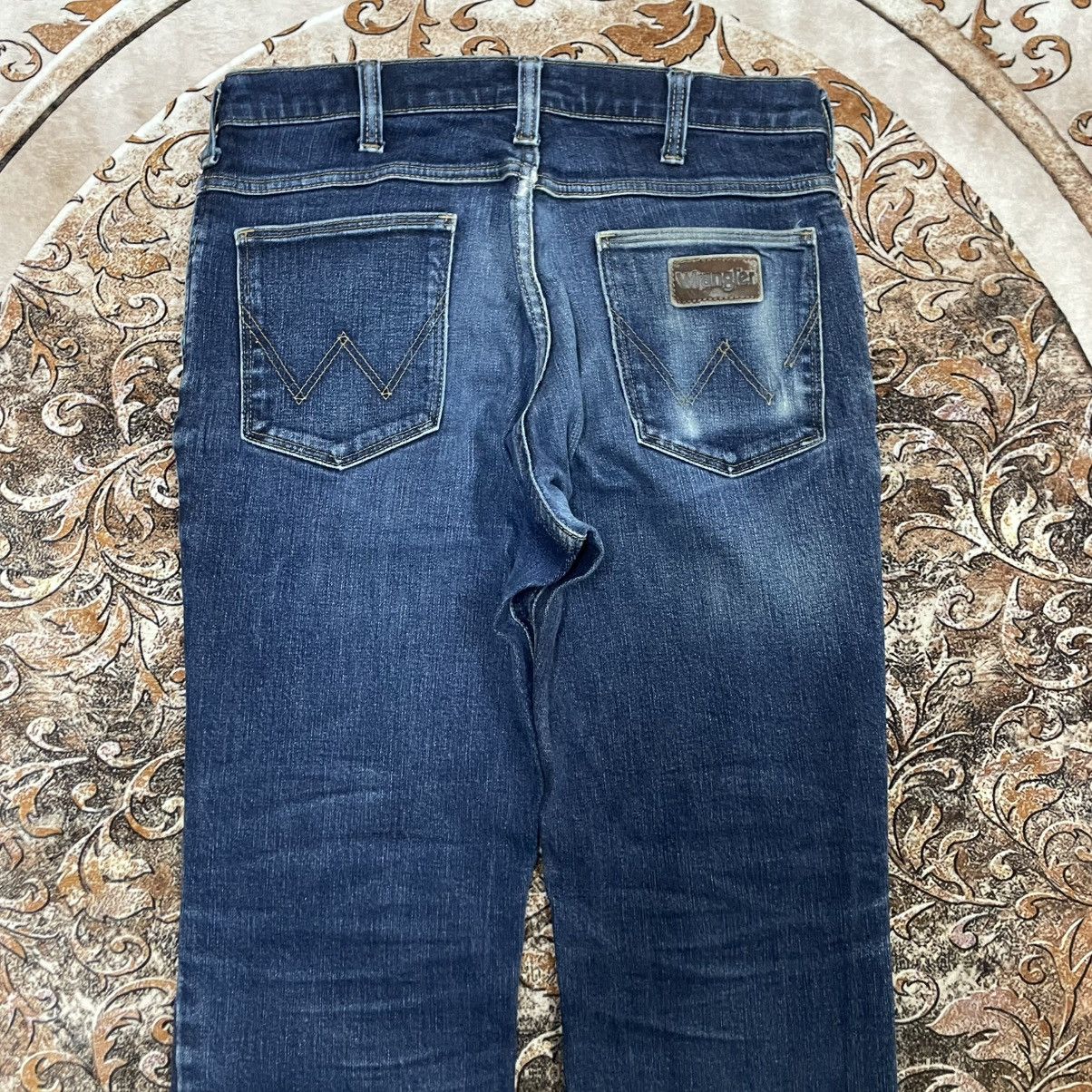 Wrangler 🔥Vintage Wrangler WM3903 Stoned Washed Distress Denim Jeans Size US 31 - 5 Thumbnail