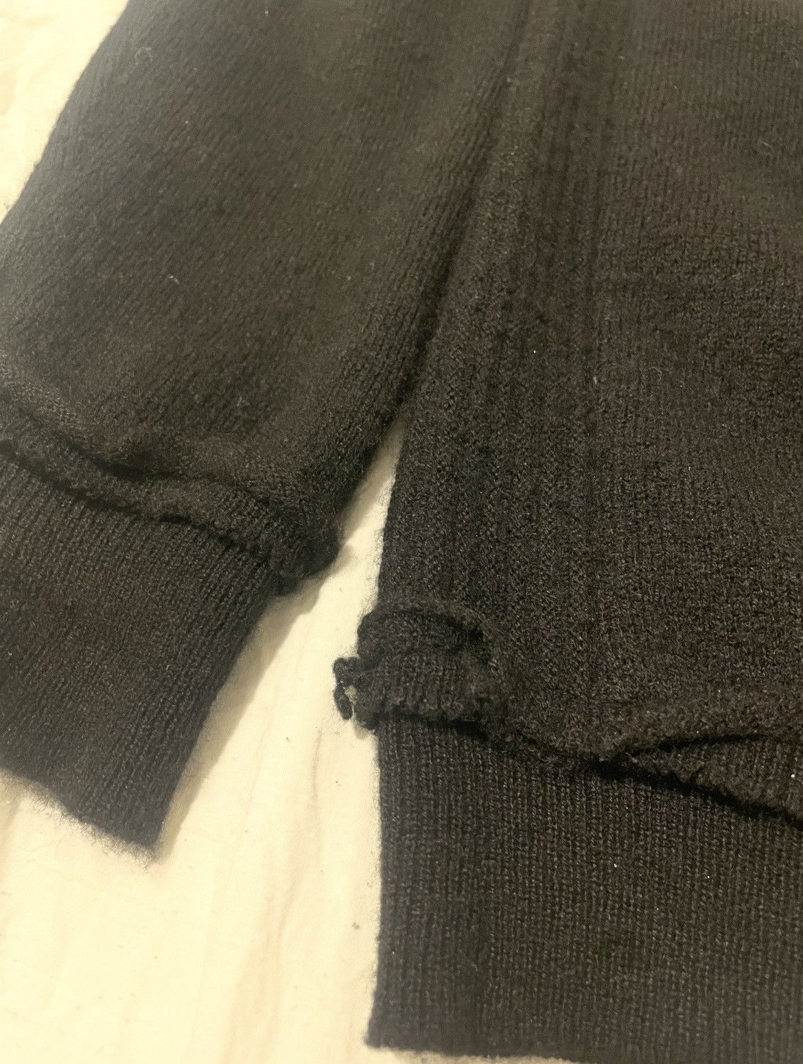 Undercover Undercover AW02 “Witch's Cell Division" Raw Hem Knit Sweater Size US M / EU 48-50 / 2 - 4 Thumbnail