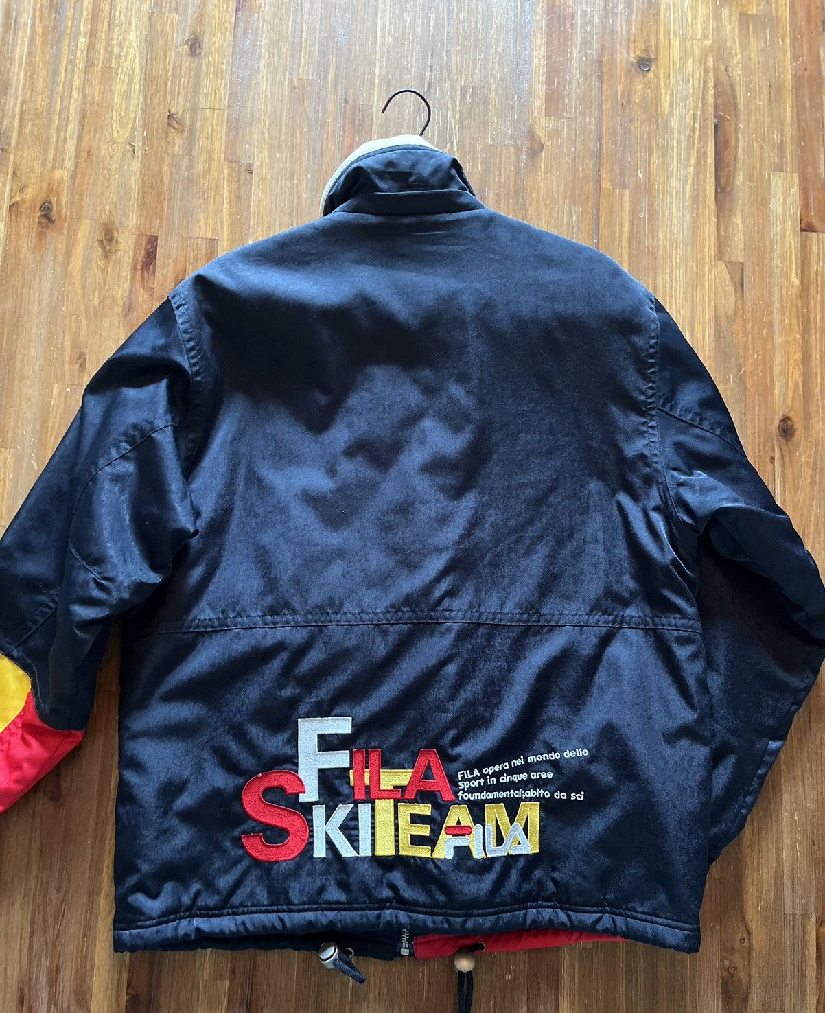 Fila Vintage 90s Fila Ski Team Jacket Size US M / EU 48-50 / 2 - 1 Thumbnail