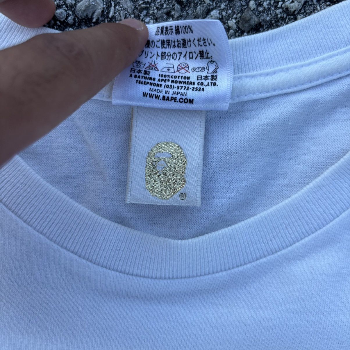 Bape Bape General Spay Tee Size US M / EU 48-50 / 2 - 6 Thumbnail