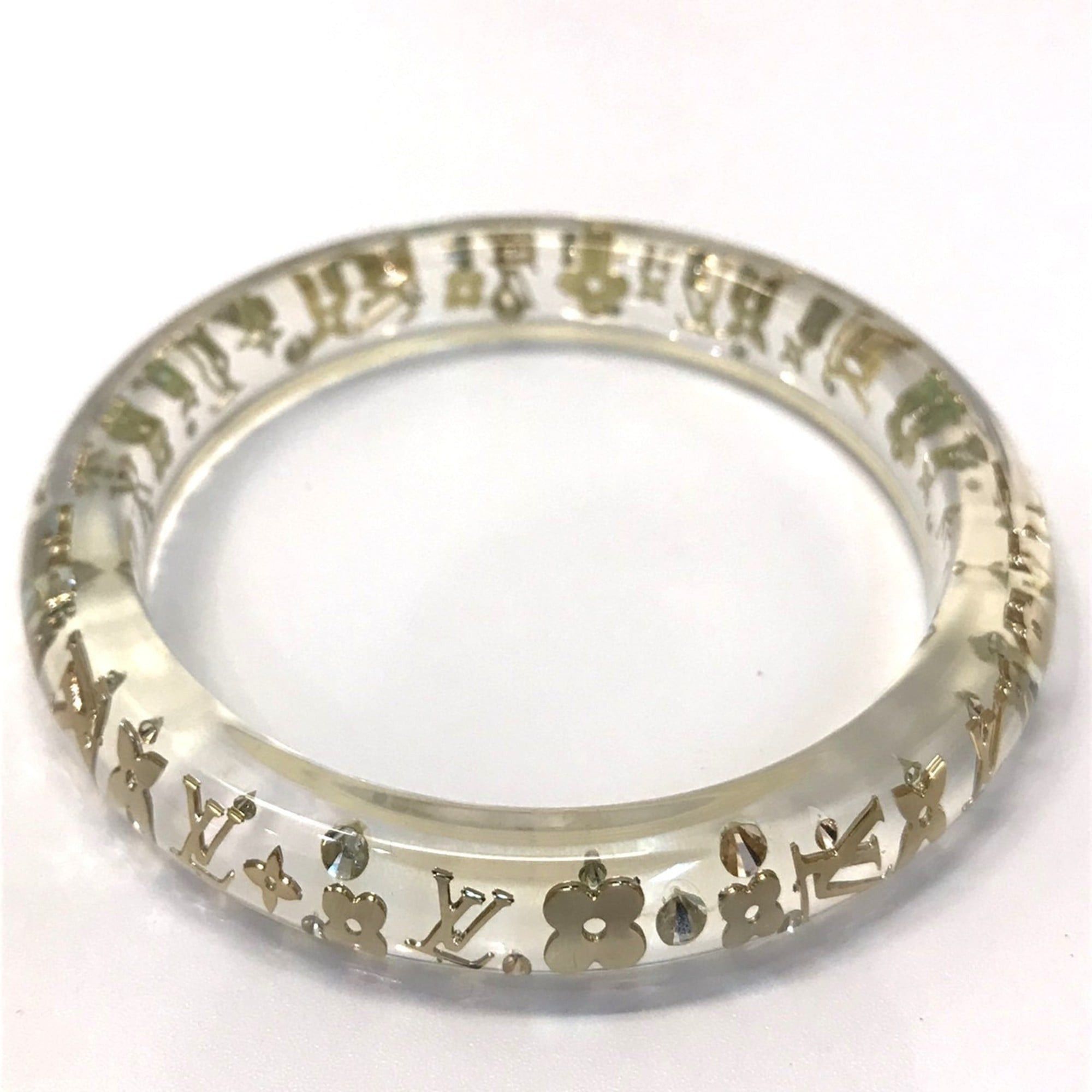 Louis Vuitton Louis Vuitton Brassle Inclusion Clear Color Bracelet Bangle Women's M65867 LOUIS VUITTON Size ONE SIZE - 1 Thumbnail