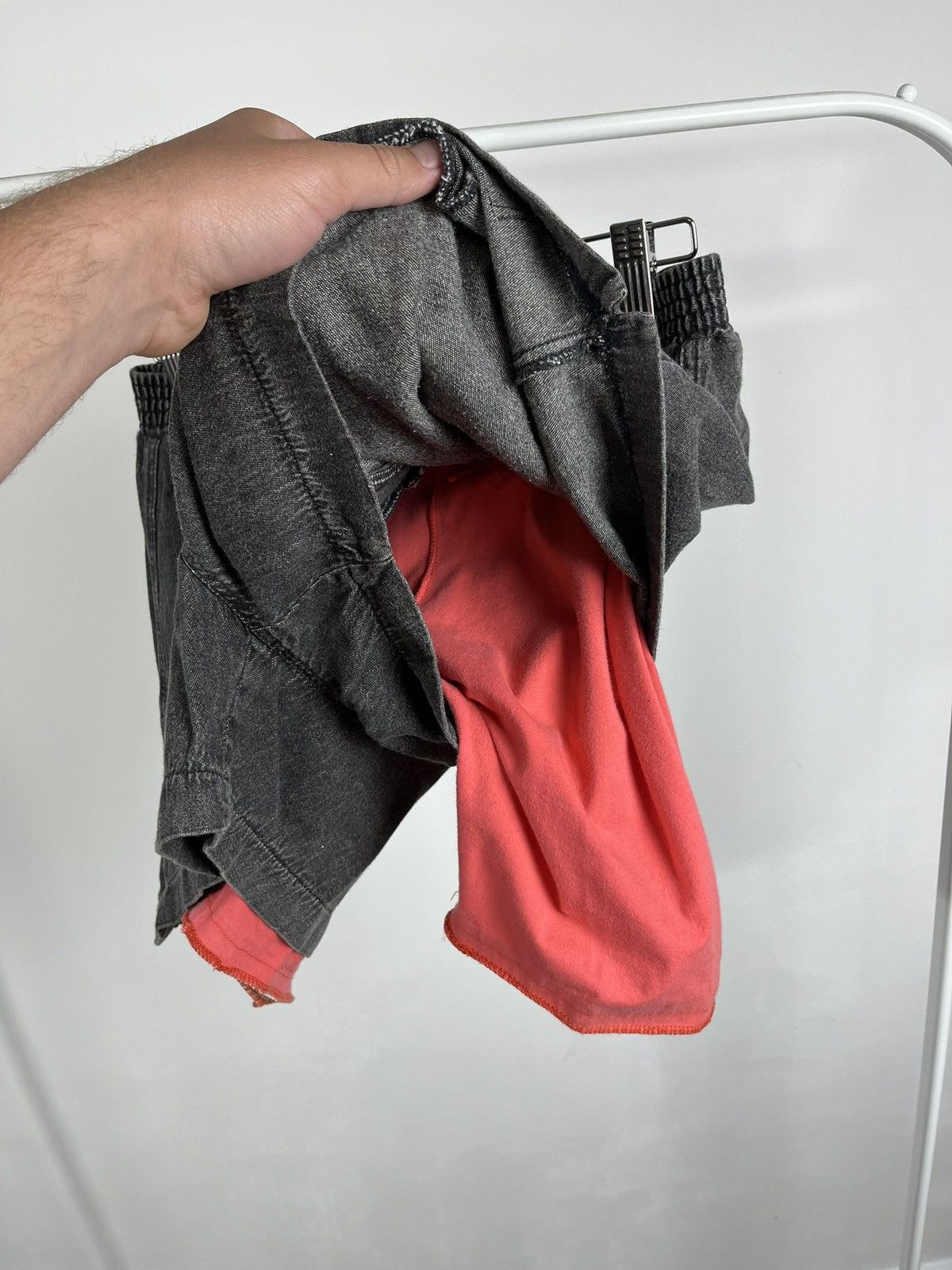 Nike Vintage Nike Made in Italy Denim Shorts Andre Agassi L Size US 34 / EU 50 - 8 Thumbnail