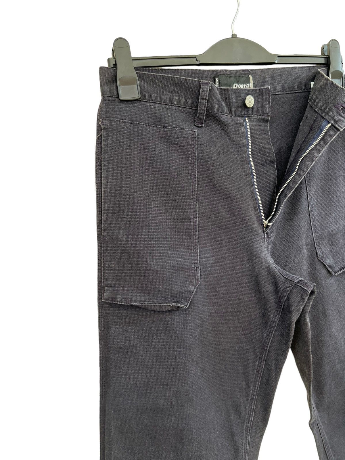Vintage Vintage Brand DOARAT Japan Fade Black Cargo Trouser Pant Size US 31 - 8 Thumbnail