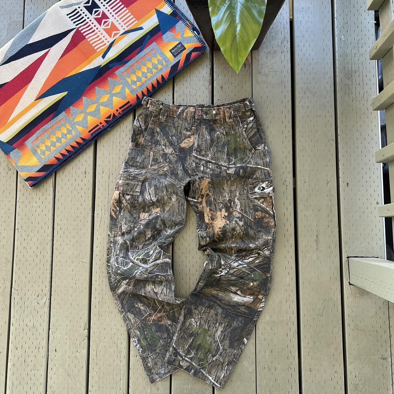 Mossy Oaks Crazy Vintage Y2K Realtree Camo Carhartt Style Cabella Pants Size US 30 / EU 46 - 2 Thumbnail
