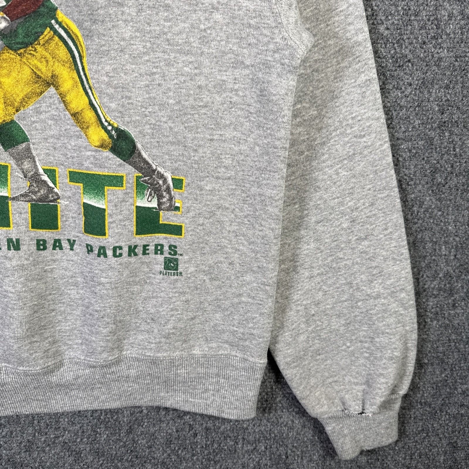 Lee Vintage Green Bay Packers Sweatshirt Gray 90s Caricature Size US M / EU 48-50 / 2 - 5 Thumbnail