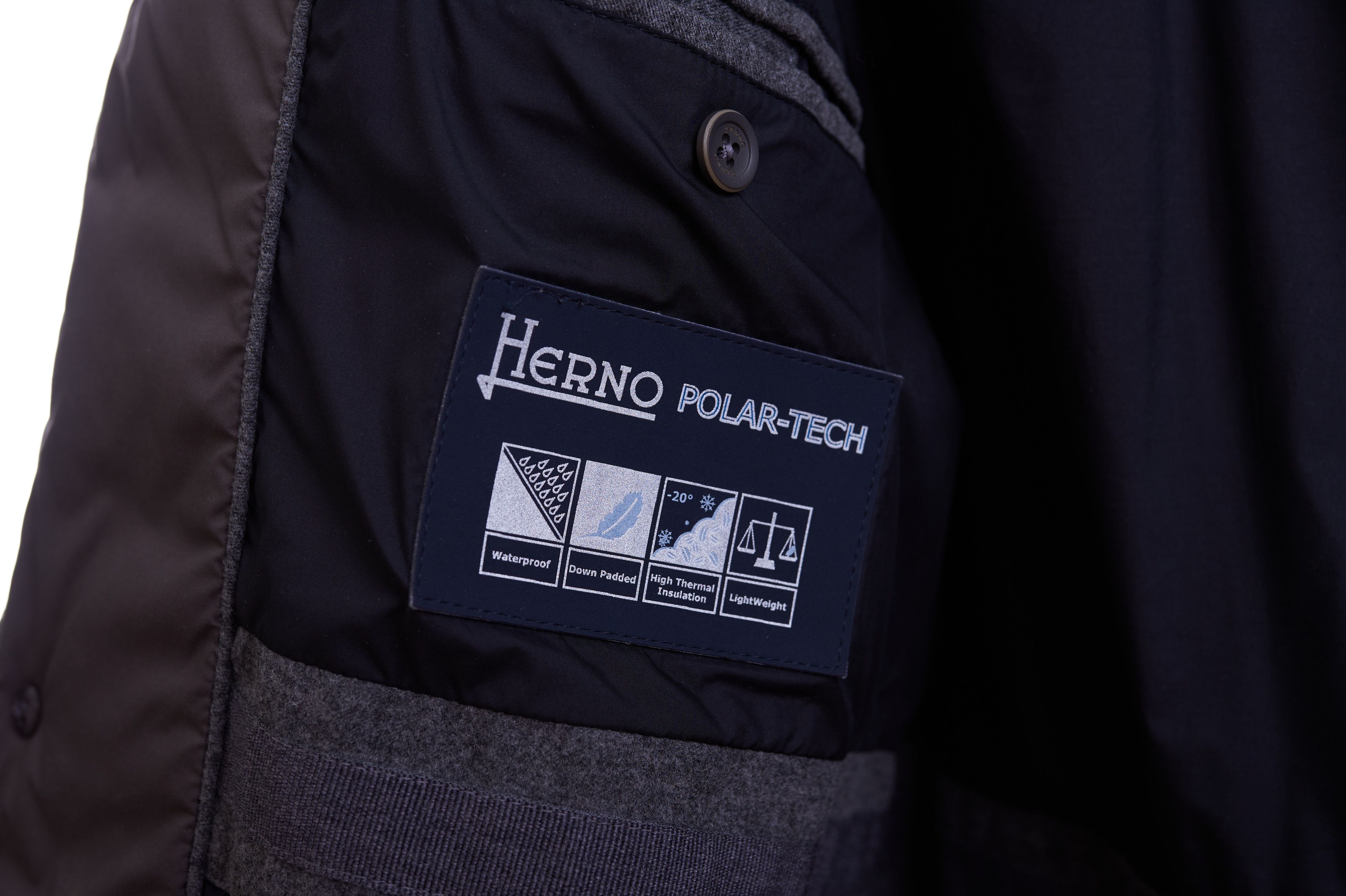 Herno Herno Padded Down Coat Brown Color Size 50 Polar Tech Size US M / EU 48-50 / 2 - 4 Thumbnail