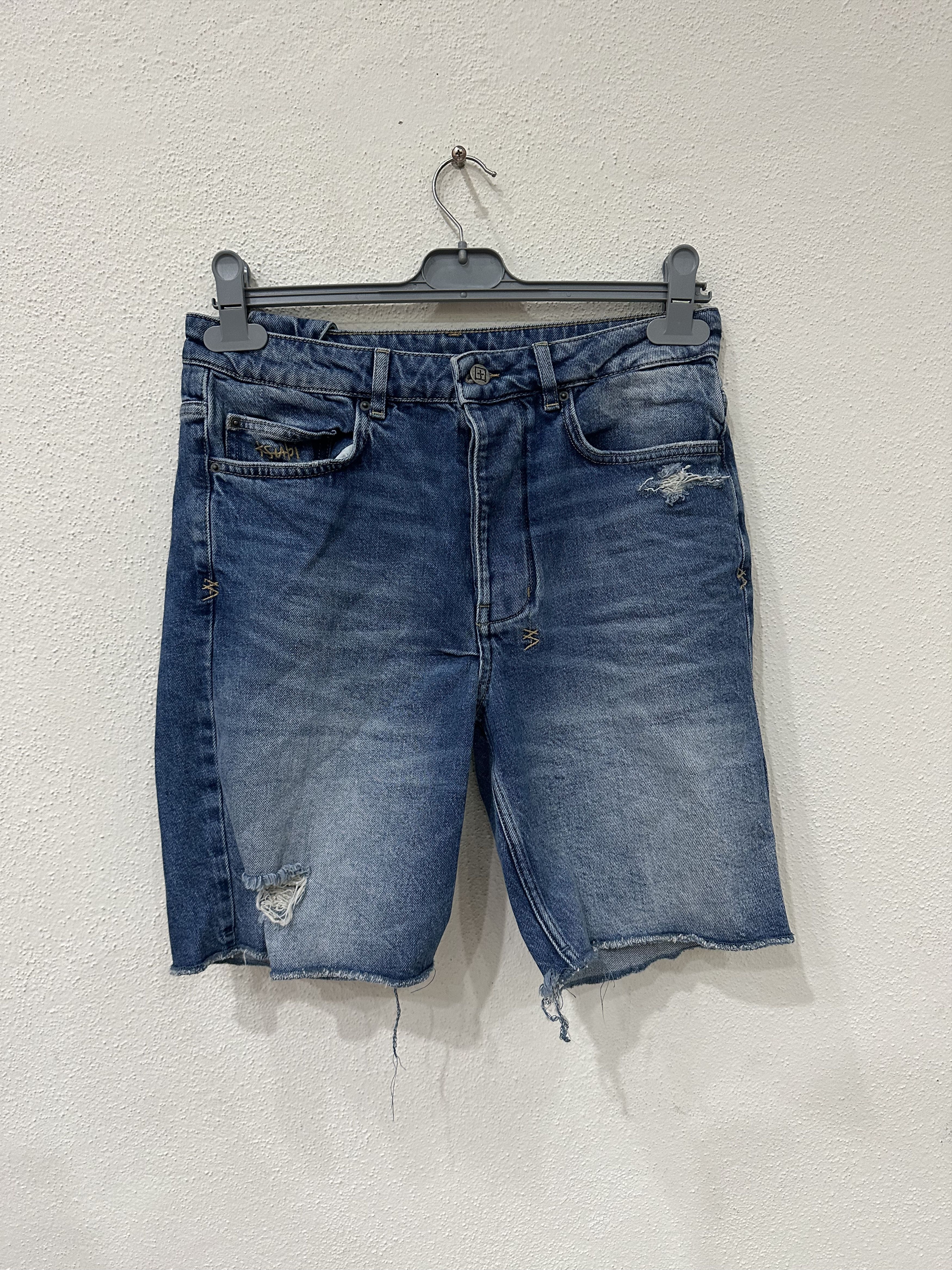 Ksubi Ksubi Denim Shorts Blue Size 32 RARE Size US 32 / EU 48 - 1 Thumbnail