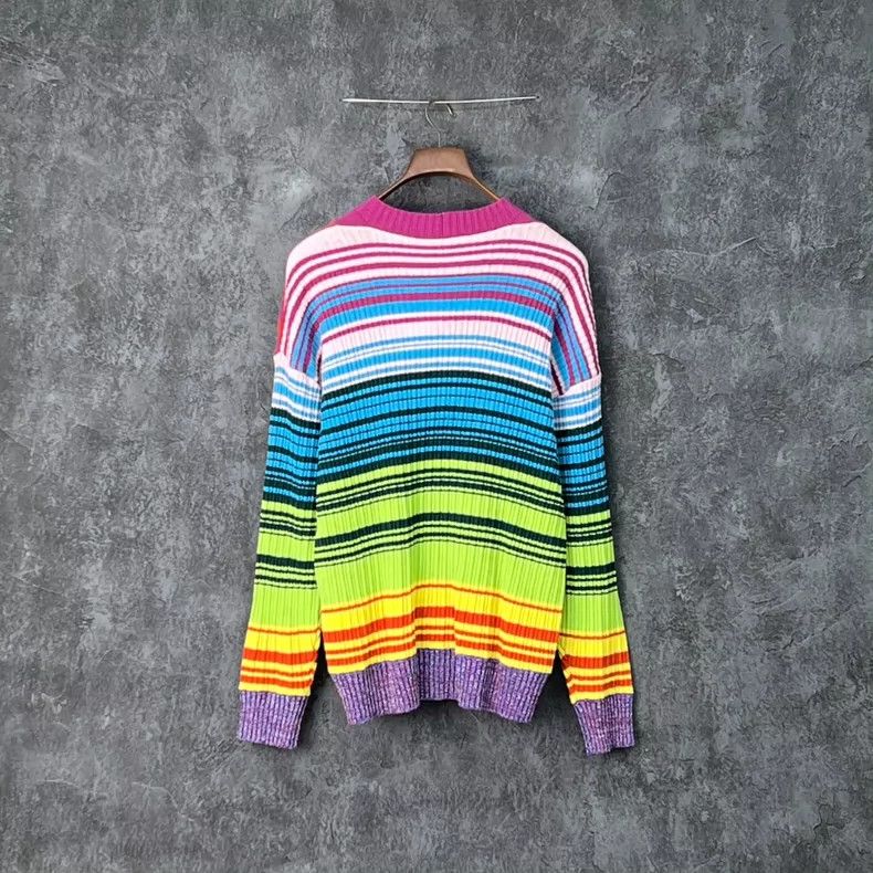 Versace Versace Colorful Medusa avatar sweater Size US L / EU 52-54 / 3 - 2 Thumbnail