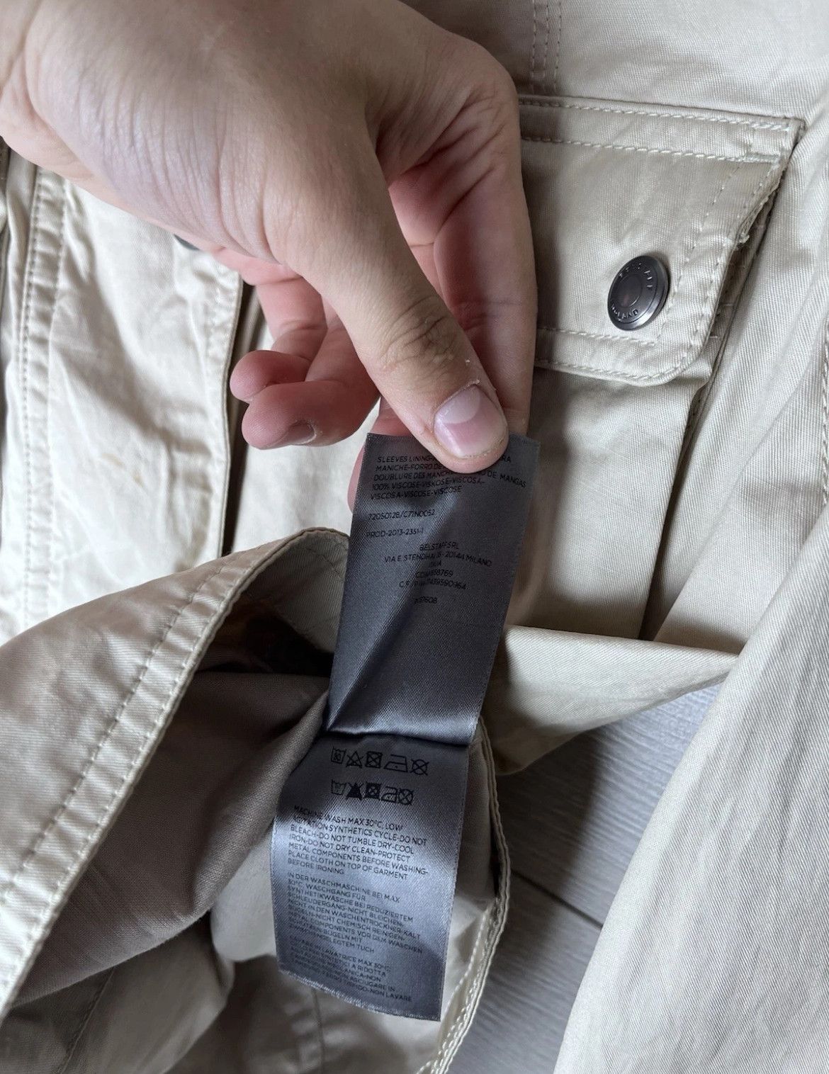 Belstaff BELSTAFF Belted Jacket Gray Nylon Women's Multipocket Size M / US 6-8 / IT 42-44 - 8 Thumbnail