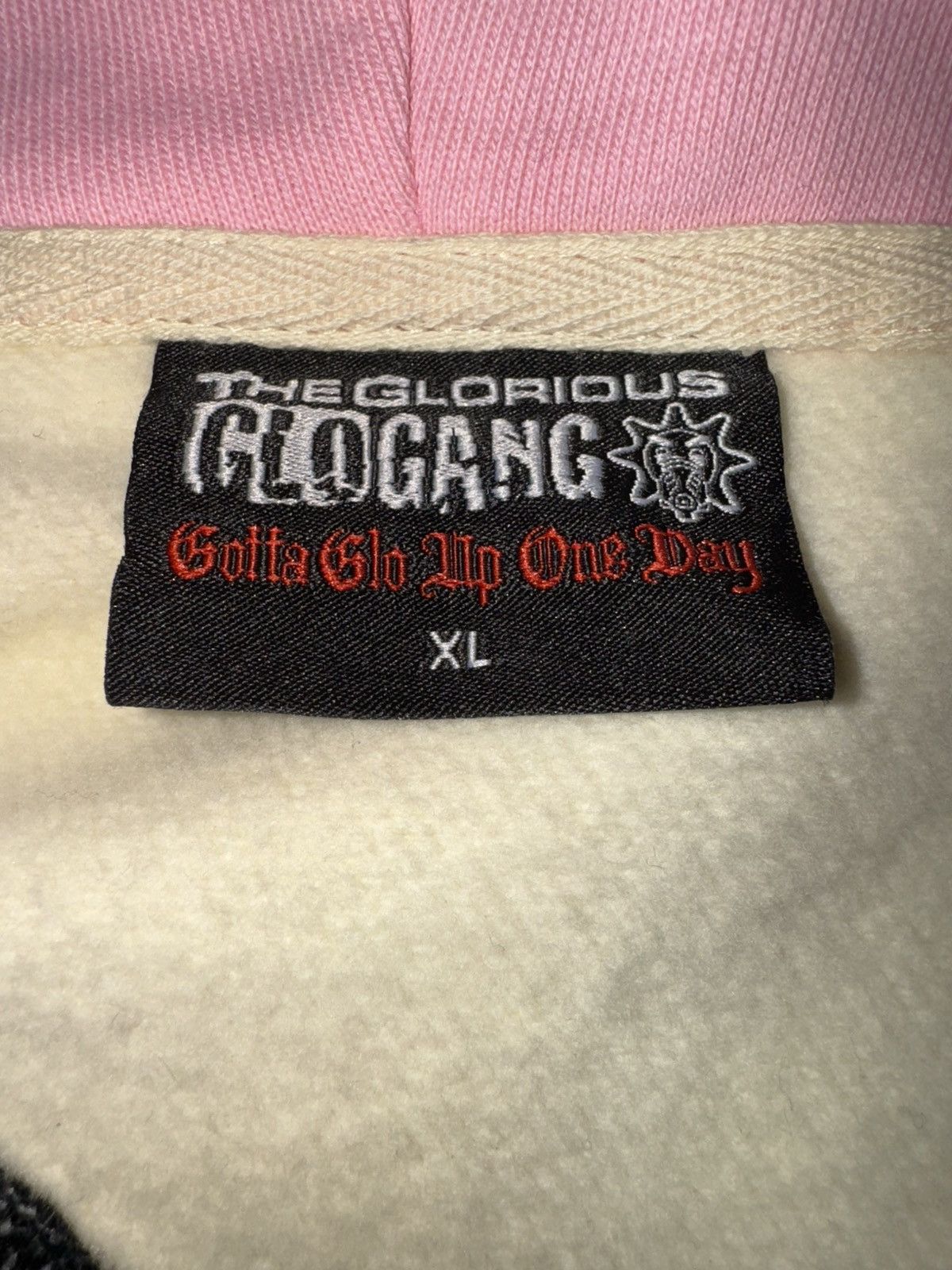 Glo Gang P Glo Man Zip Hoodie (Pastel Yellow/Pink/Blue) Size US XL / EU 56 / 4 - 13 Thumbnail