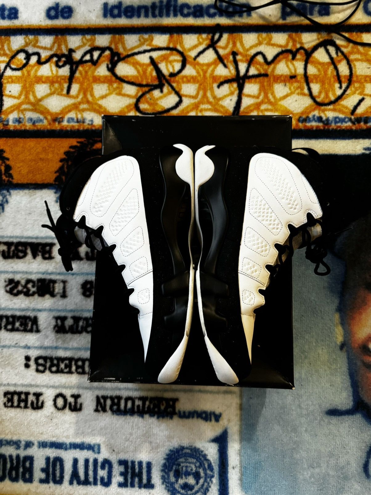 Jordan Brand JORDAN 9 UNC BLUE Size US 10 / EU 43 - 2 Thumbnail