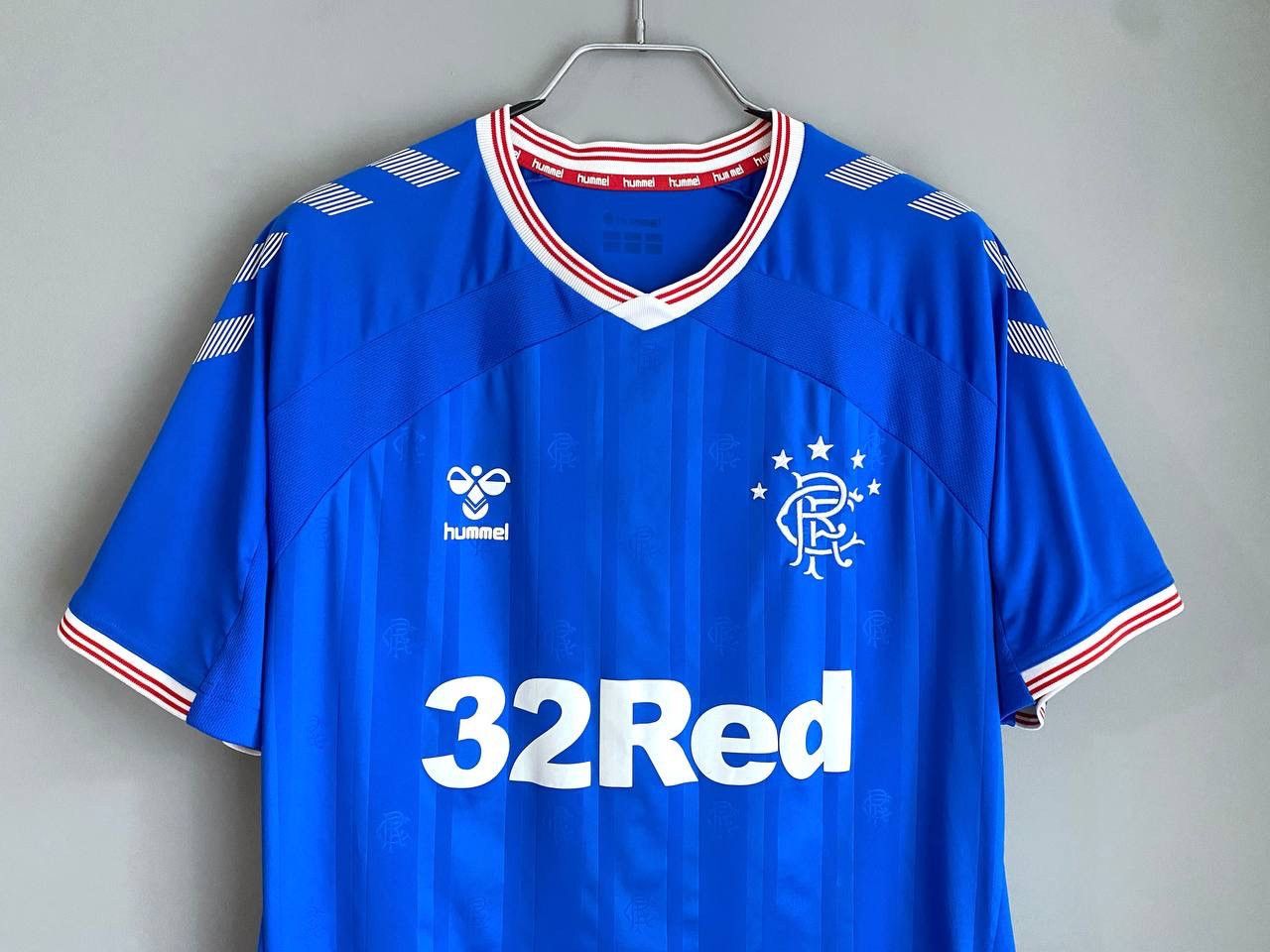 Other FC Glasgow Rangers 2019/20 Home Soccer Jersey #37 ARFIELD, L Size US L / EU 52-54 / 3 - 7 Thumbnail