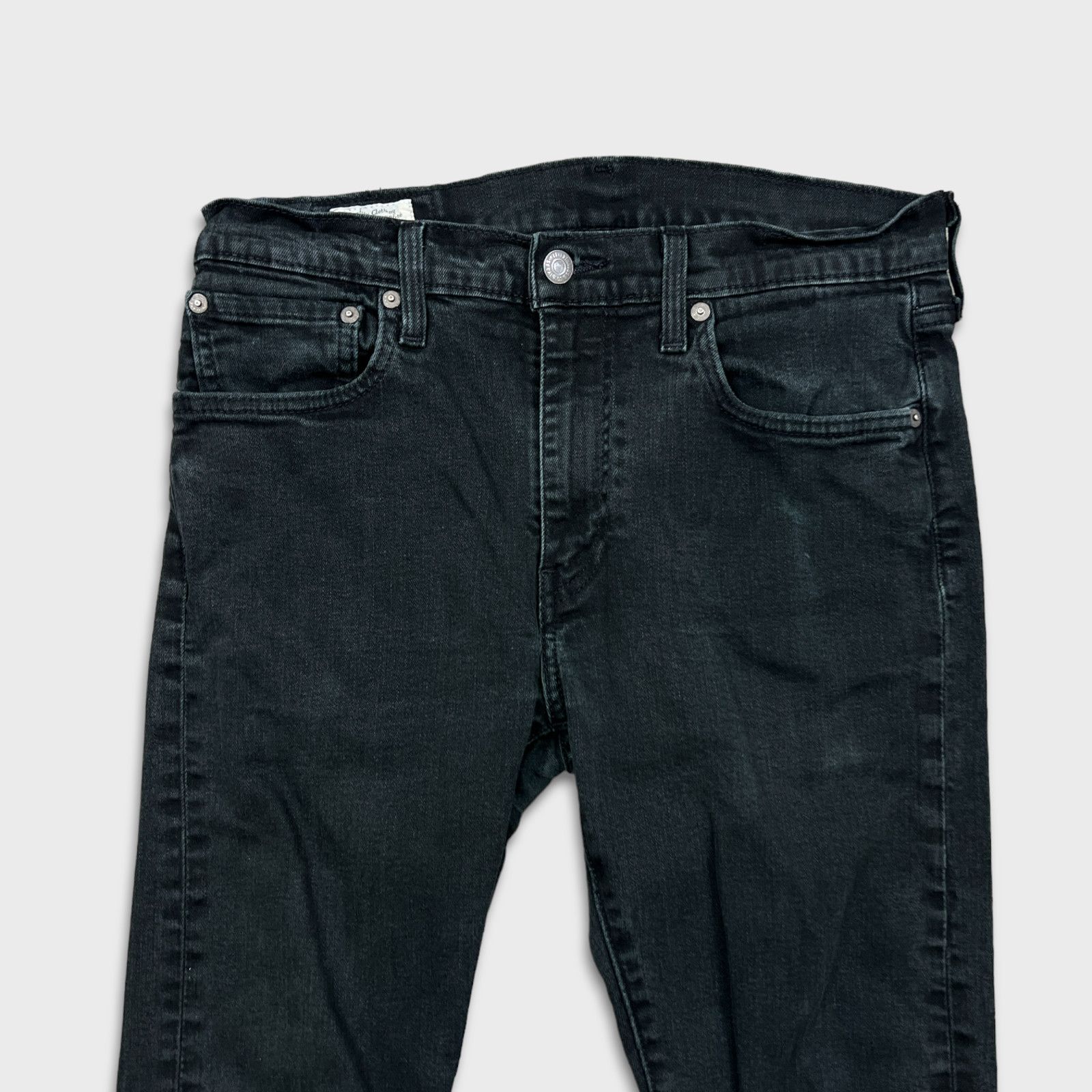 Levi's × Vintage Levi's 512 Jeans 31x28 Slim Taper Leg Premium Denim Pants Size US 31 - 2 Thumbnail