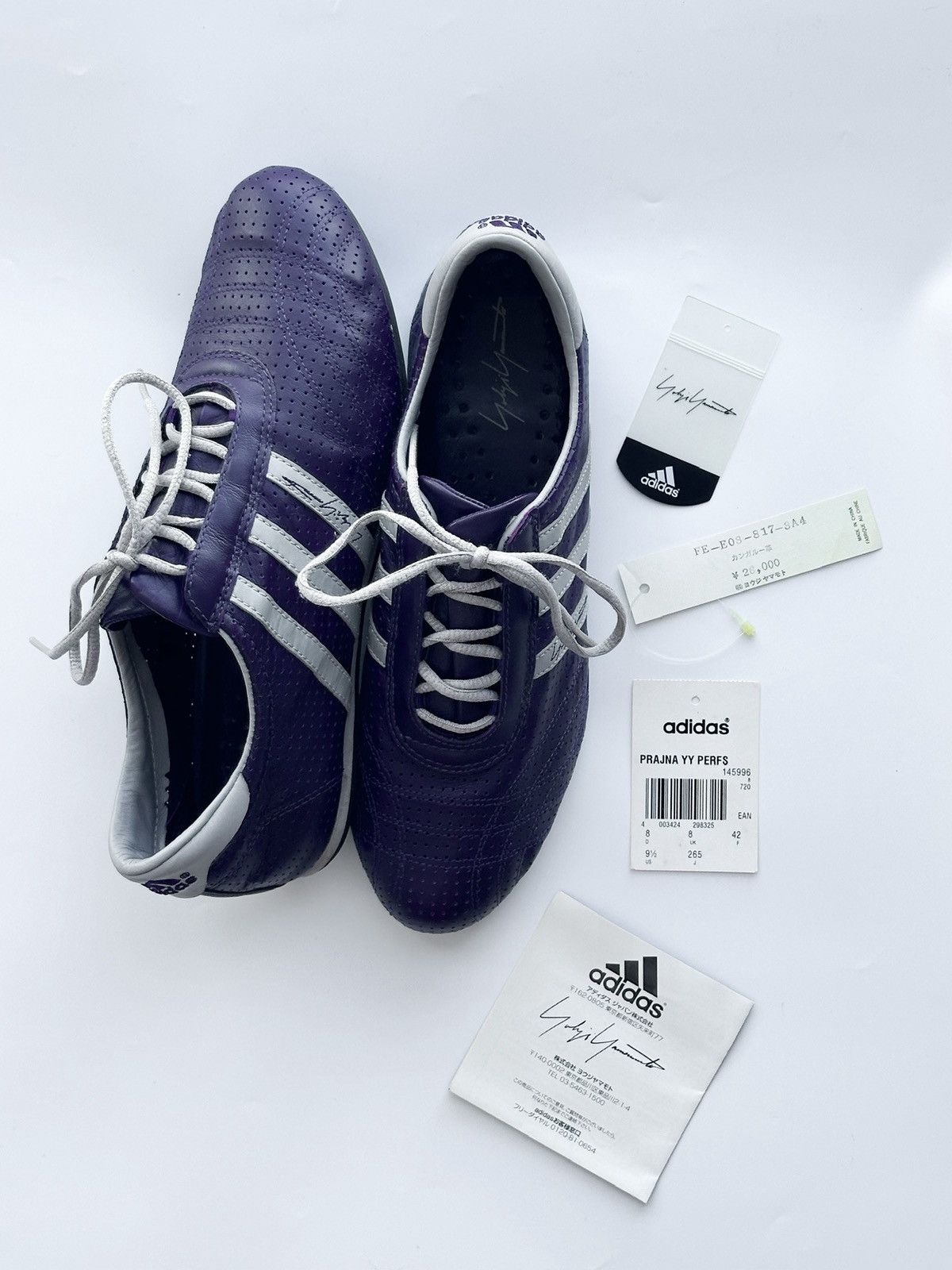 Yohji Yamamoto Yohji Yamamoto Adidas - Prajna Sneakers SS2002 Size US 9.5 / IT 39.5 - 8 Thumbnail