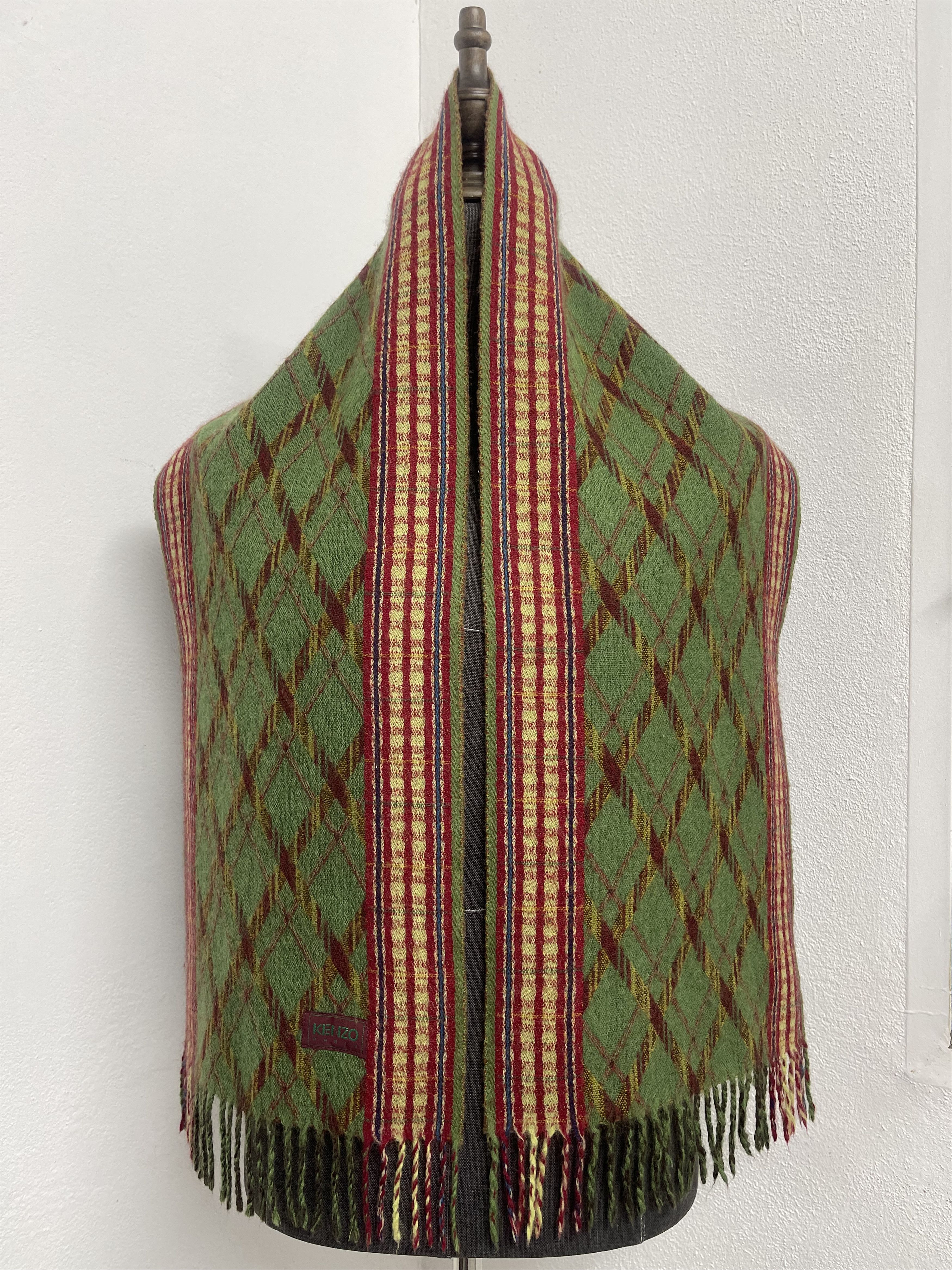 Kenzo Vintage Kenzo Paris Muffler Scarf- 6235 Size ONE SIZE - 3 Thumbnail