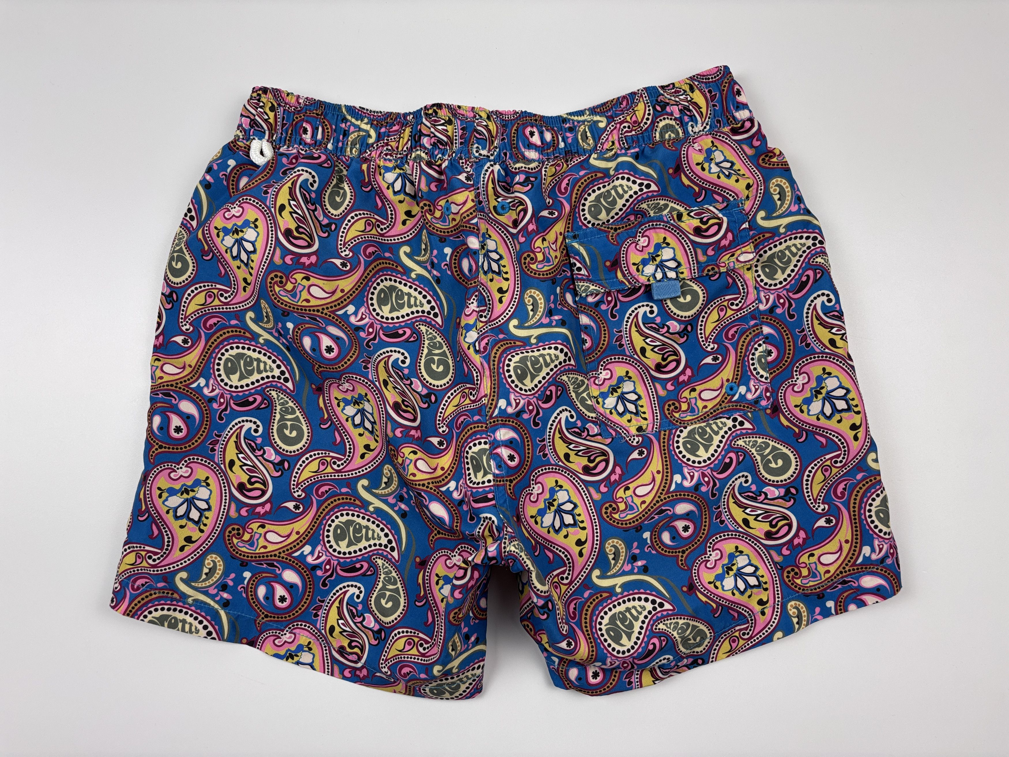 Pretty Green Mens Pretty Green Paisley Swim Shorts Multicolor Size S Size US 30 / EU 46 - 4 Thumbnail