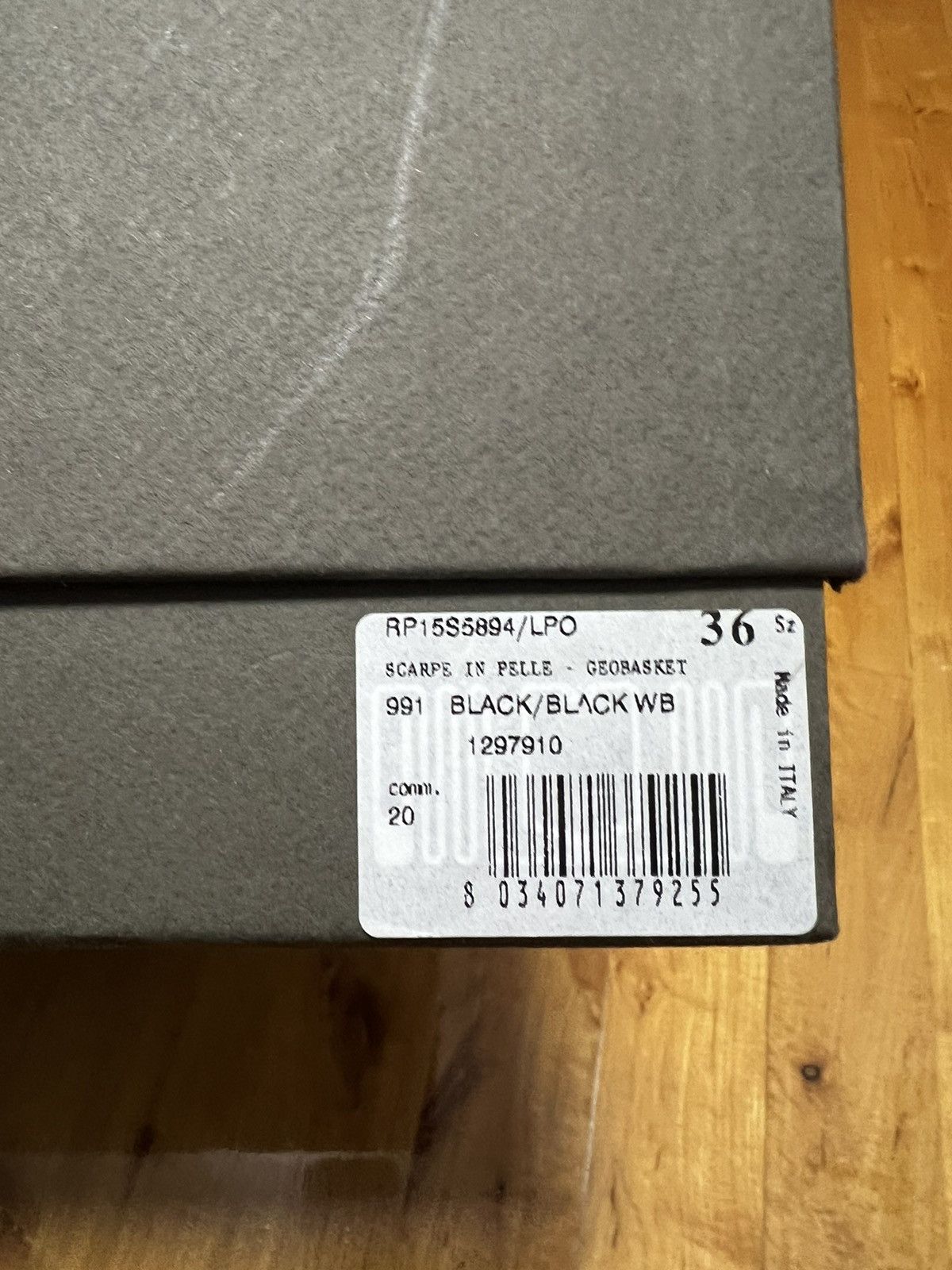Rick Owens Rick owens geobasket sz36 Size US 6 / IT 36 - 12 Thumbnail