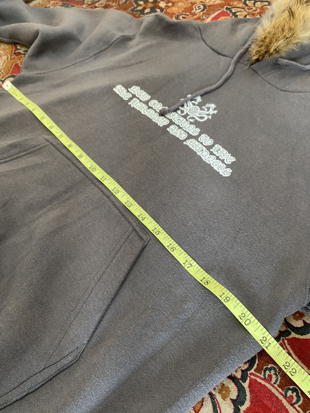 If Six Was Nine × Japanese Brand × Le Grande Bleu (L.G.B.) fur hoodie japanese brand desio poem Size US M / EU 48-50 / 2 - 7 Thumbnail