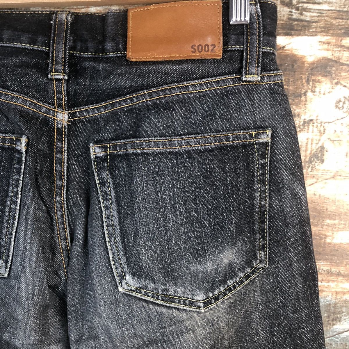 Japanese Brand DL Uniqlo Black Denim Pants #C288 Size US 29 - 16 Thumbnail