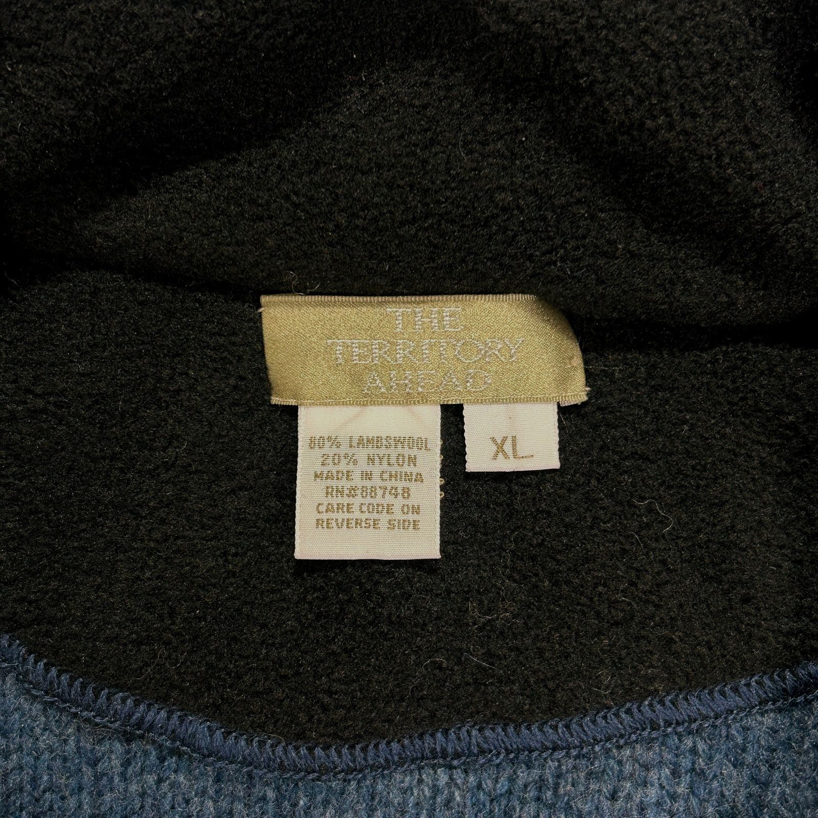 The Territory Ahead VTG The Territory Ahead Lambswool sweater vest 1/4 zip ms XL Size US XL / EU 56 / 4 - 3 Thumbnail