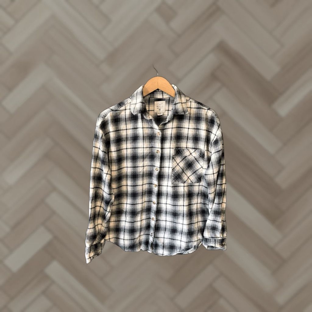 Billabong Billabong Mens Button-Up Plaid Flannel Shirt Long Sleeve Multicolor M Size US M / EU 48-50 / 2 - 1 Thumbnail