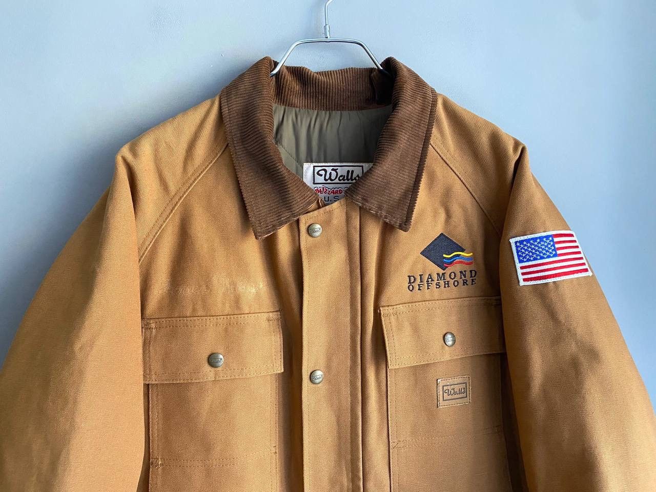 Walls Walls American Vintage Work Canvas Jacket, Sz L, Made in USA Size US L / EU 52-54 / 3 - 3 Thumbnail