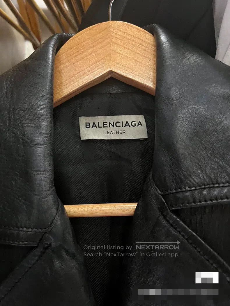 Balenciaga Balenciaga size 38 Leather Jacket, Size 38 Size M / US 6-8 / IT 42-44 - 2 Thumbnail