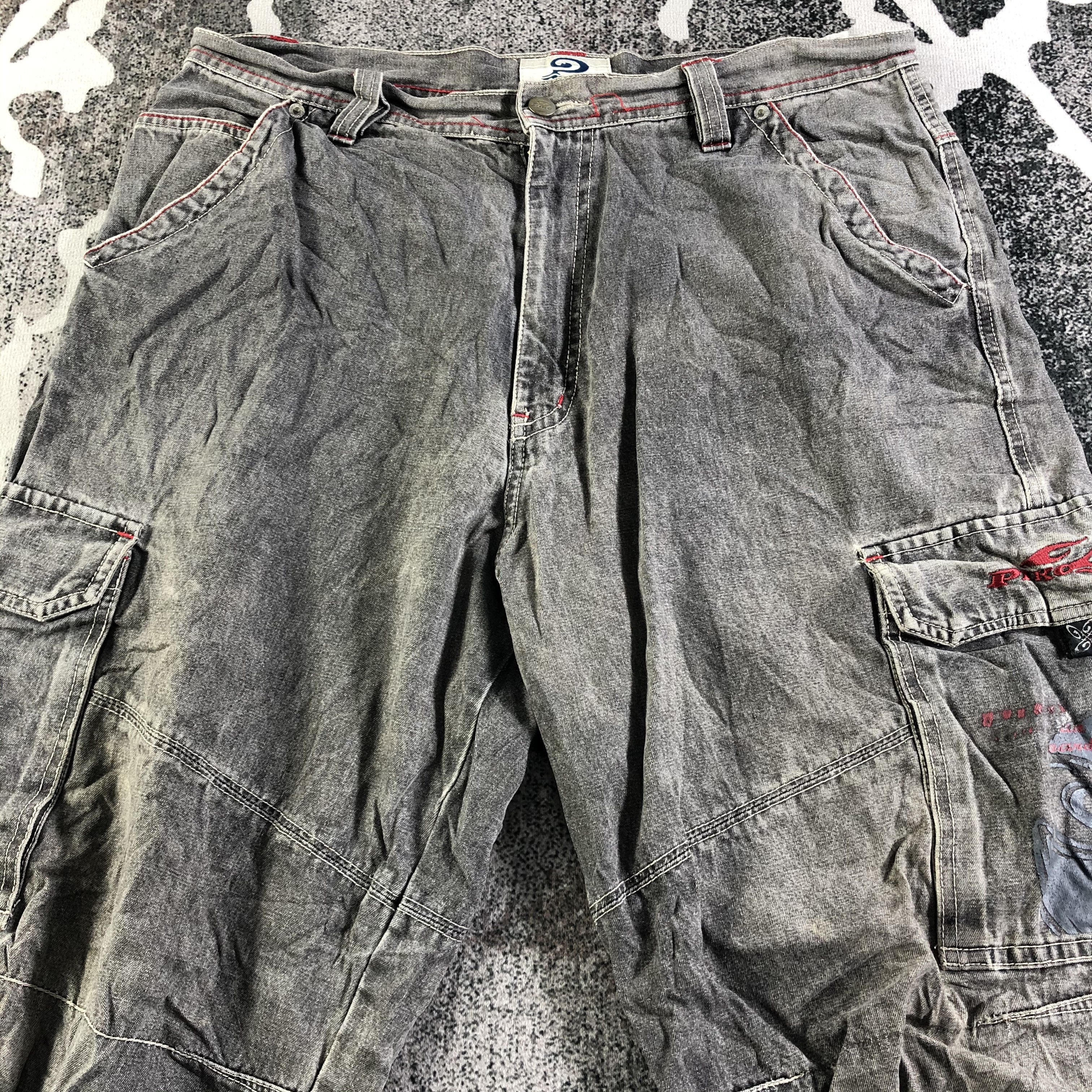 Vintage Vintage Piko Baggy Jeans Cargo Denim KJ3092 Size US 34 / EU 50 - 3 Thumbnail