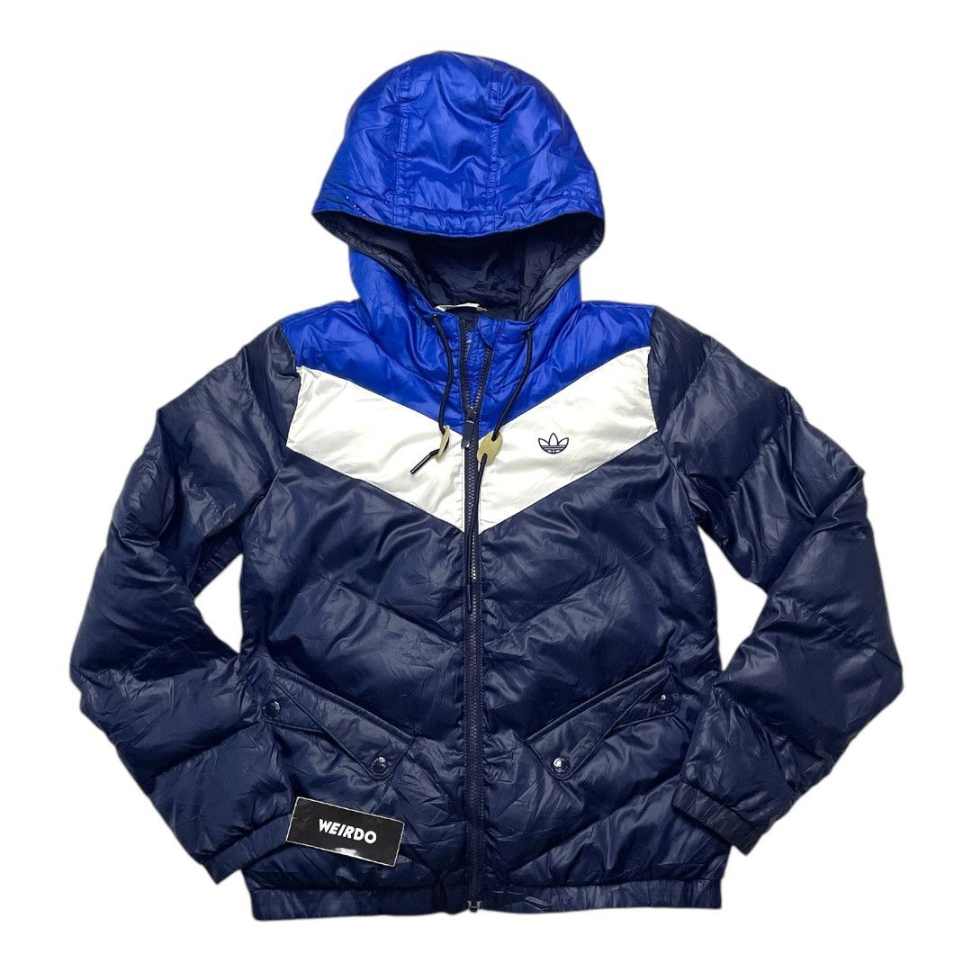 Adidas Adidas Puffer Hoodie Size US L / EU 52-54 / 3 - 1 Thumbnail