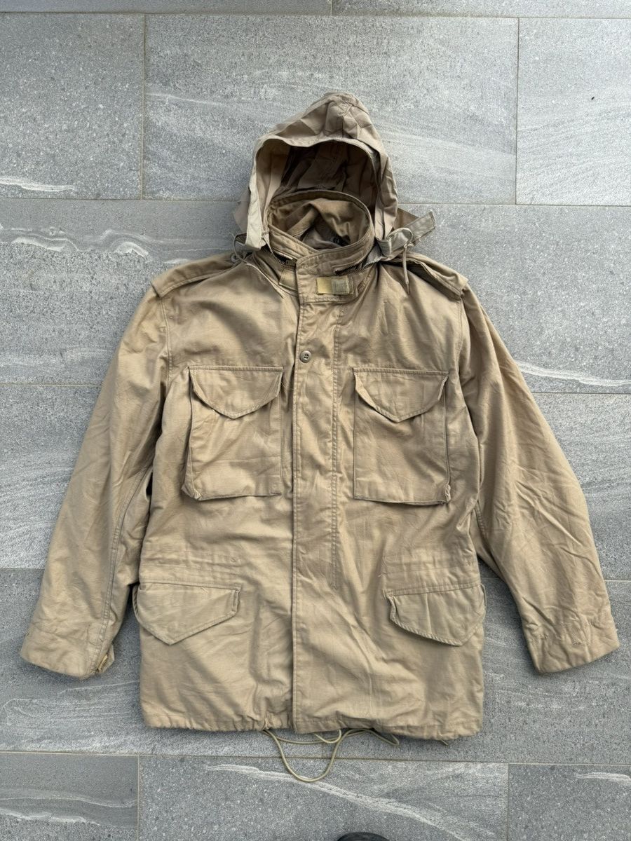 Alpha Industries Vintage 80's Alpha Industries M65 Field Jacket Size US XL / EU 56 / 4 - 1 Thumbnail