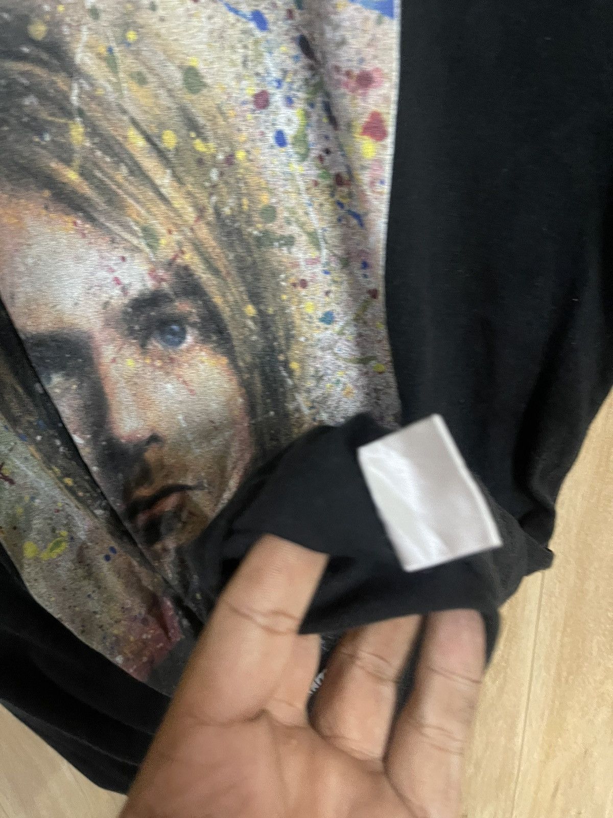 Japanese Brand Kurt Cobain Nirvana x Glamb T shirt Japanese Brand XL Rare Size US XL / EU 56 / 4 - 4 Thumbnail