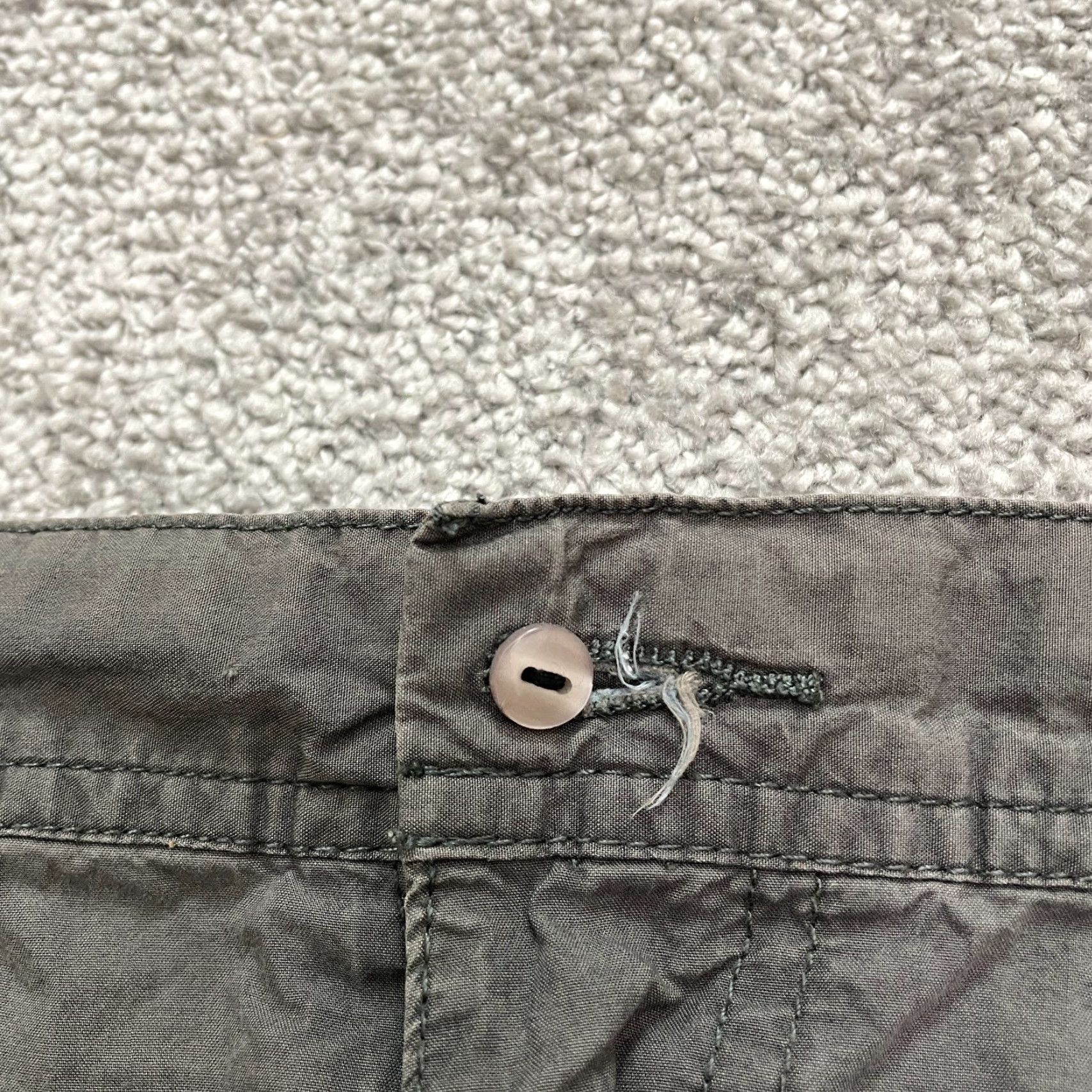 Vintage Columbia Chino Shorts Mens 36W 10L Green Cotton Outdoor Fishing Casual 36x9 ROC Size US 36 / EU 52 - 3 Thumbnail