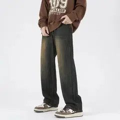 VIBE Black High Street Vintage Loose Jeans Size US 31 - 6 Thumbnail