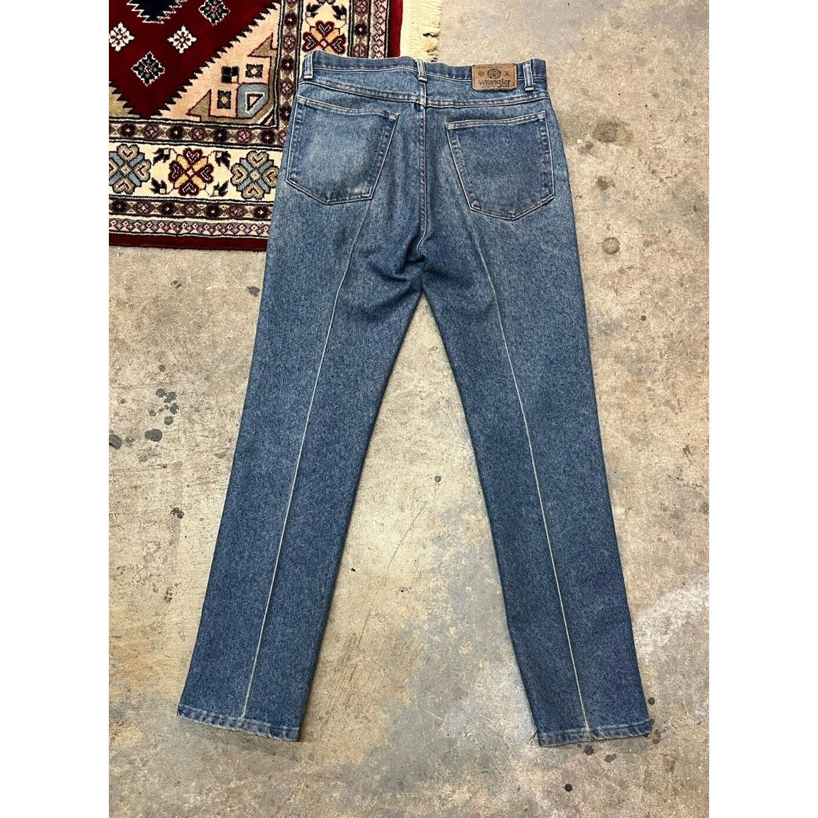 Wrangler Wrangler Hero Jeans Vintage 33 x 32 Men USA 85860SW Pleated Size US 33 - 2 Thumbnail